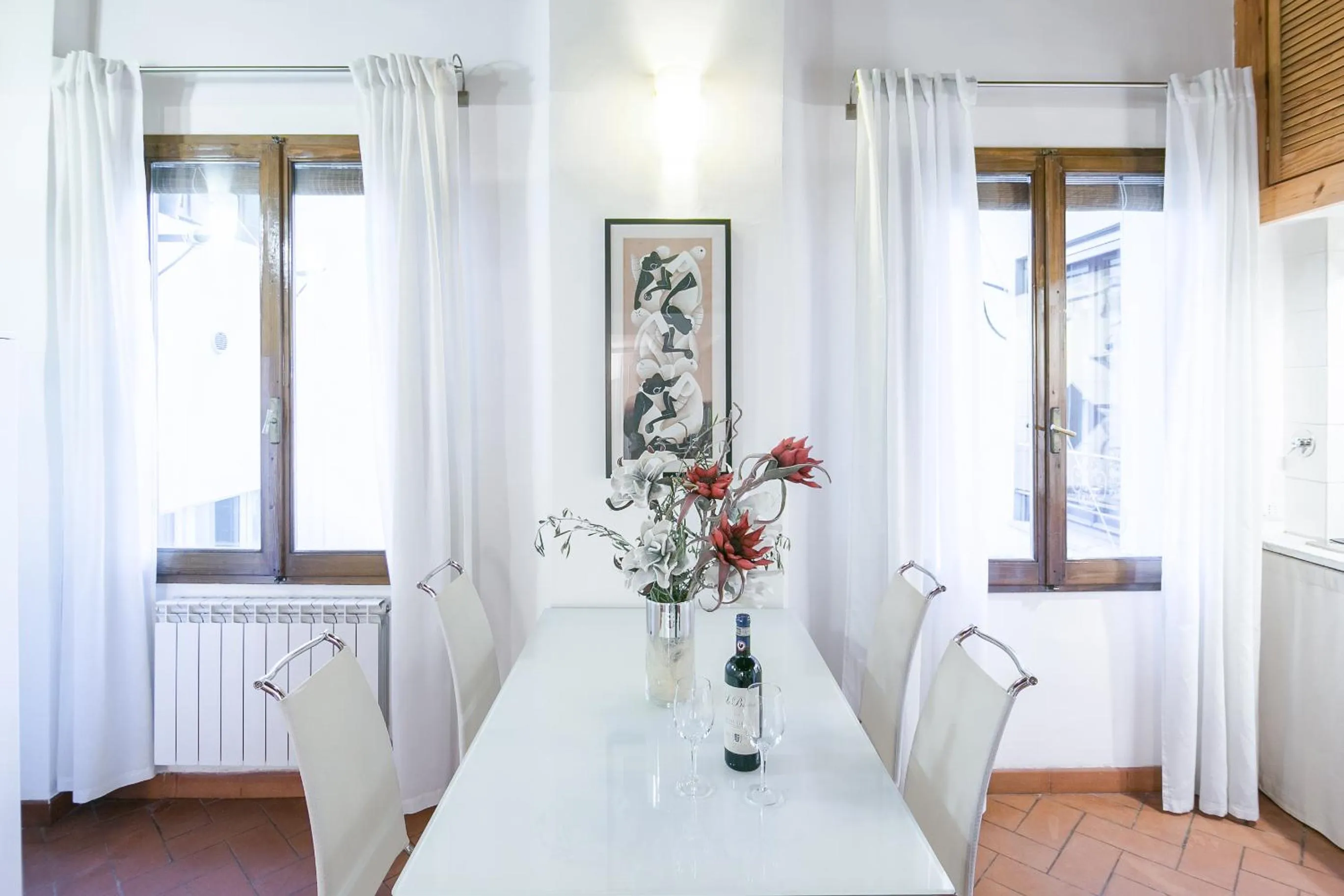 Dining area in San Niccolò Loft by Mmega