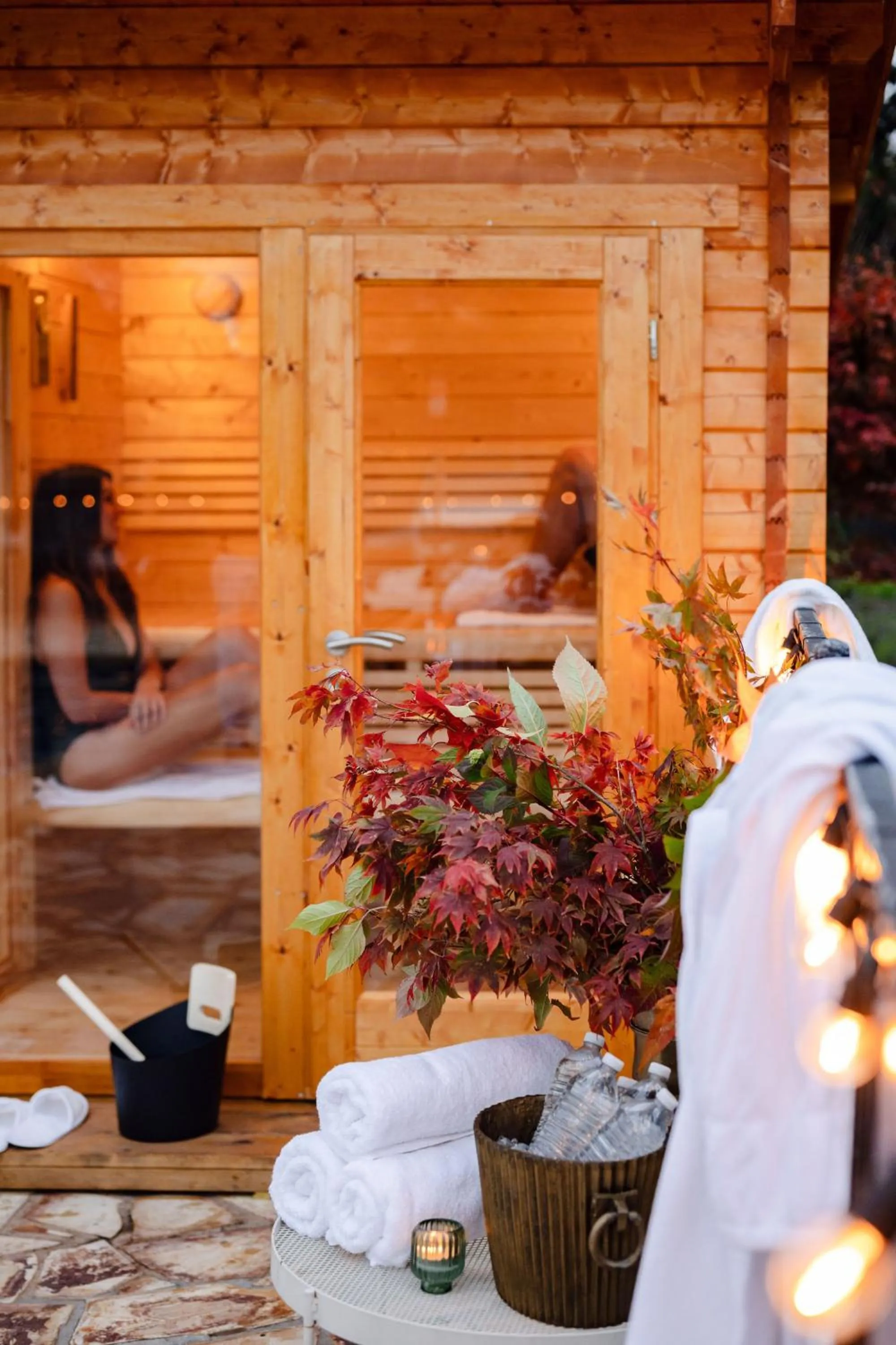 Sauna in The Oriana Orange - Retro Hotel & Resort