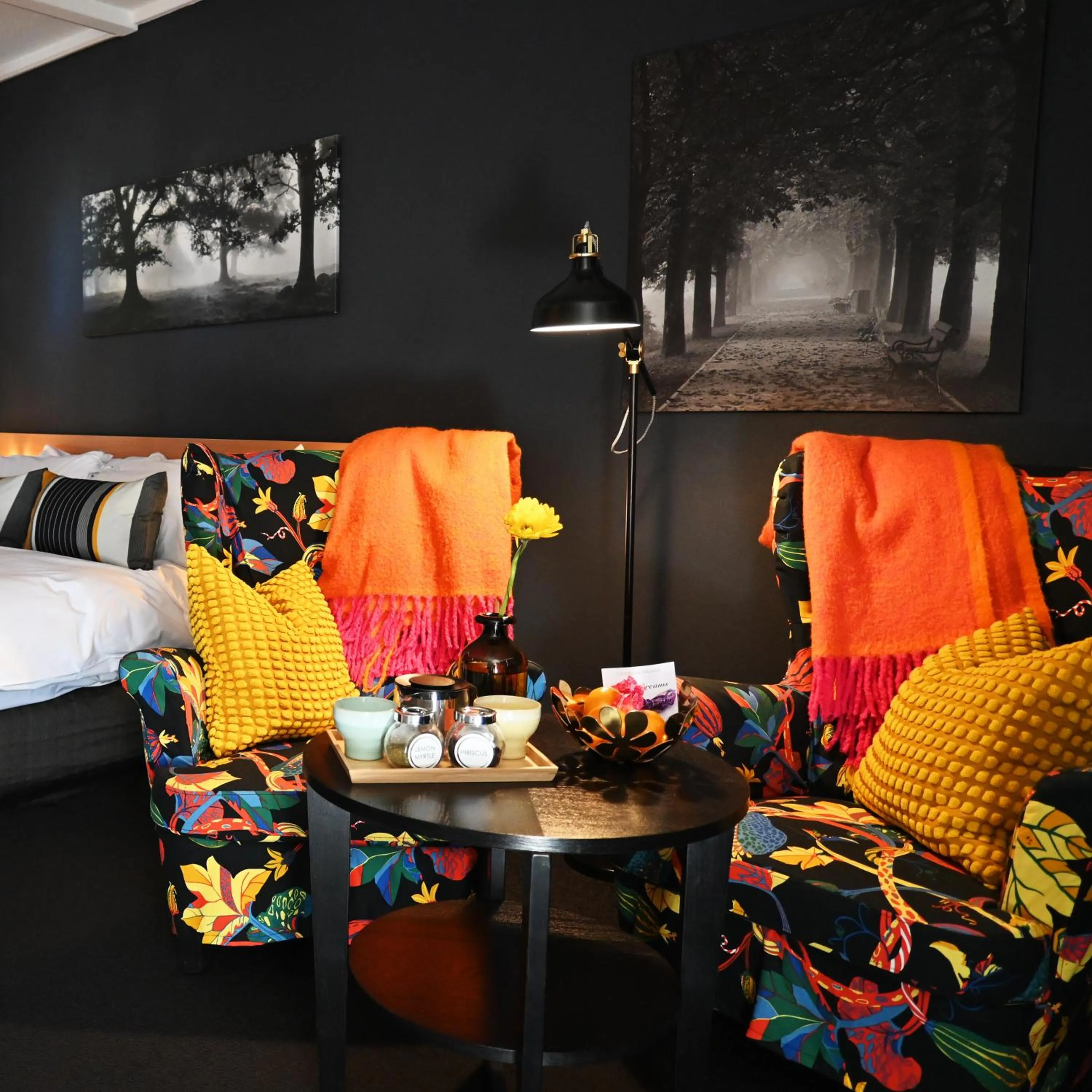 Bedroom, Bed in The Oriana Orange - Retro Hotel & Resort