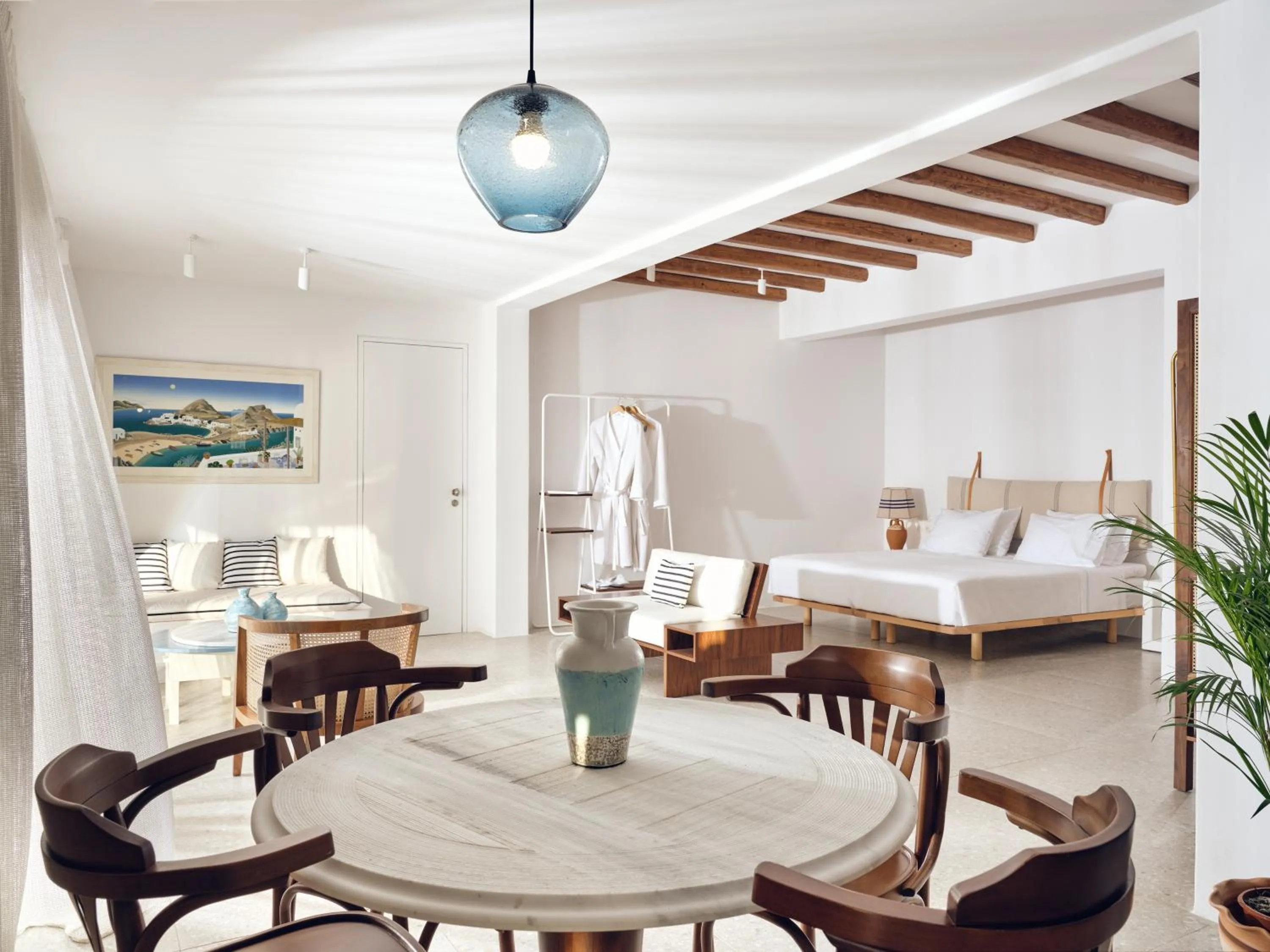 Photo of the whole room in Belvedere Mykonos - Hilltop Rooms & Suites - The Leading Hotels of the World