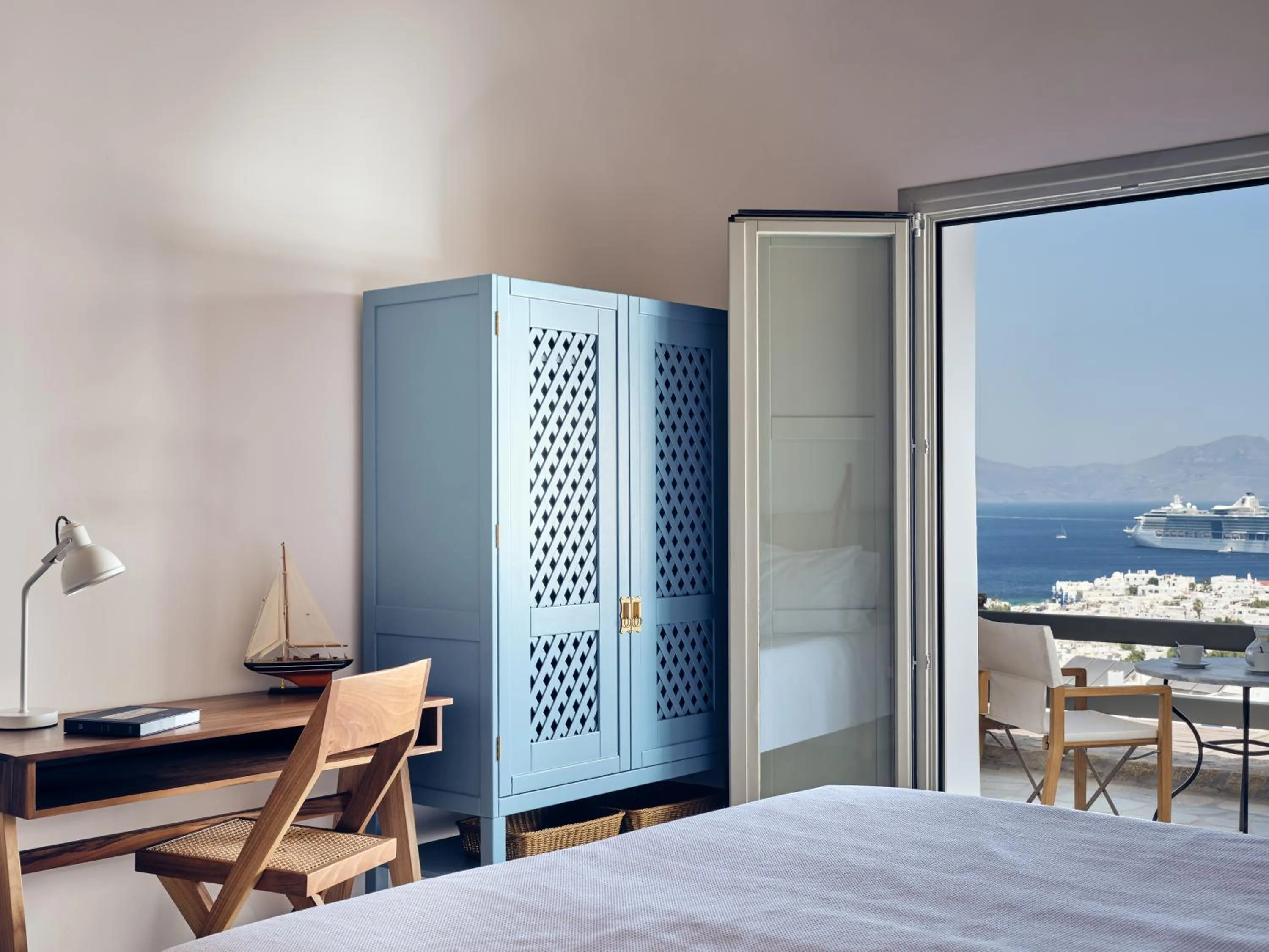 Decorative detail in Belvedere Mykonos - Hilltop Rooms & Suites - The Leading Hotels of the World