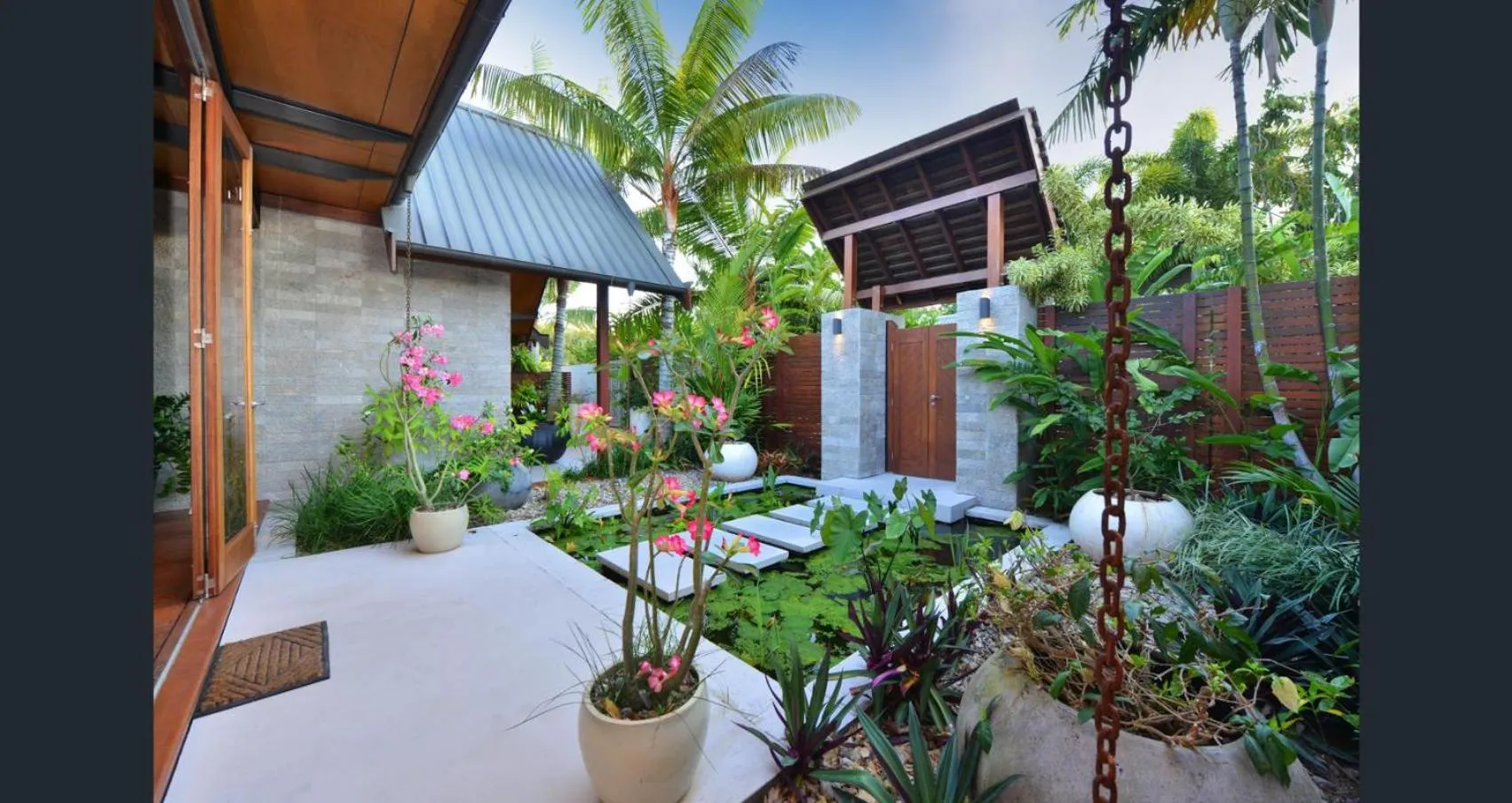 Balcony/Terrace in Niramaya Villas and Spa