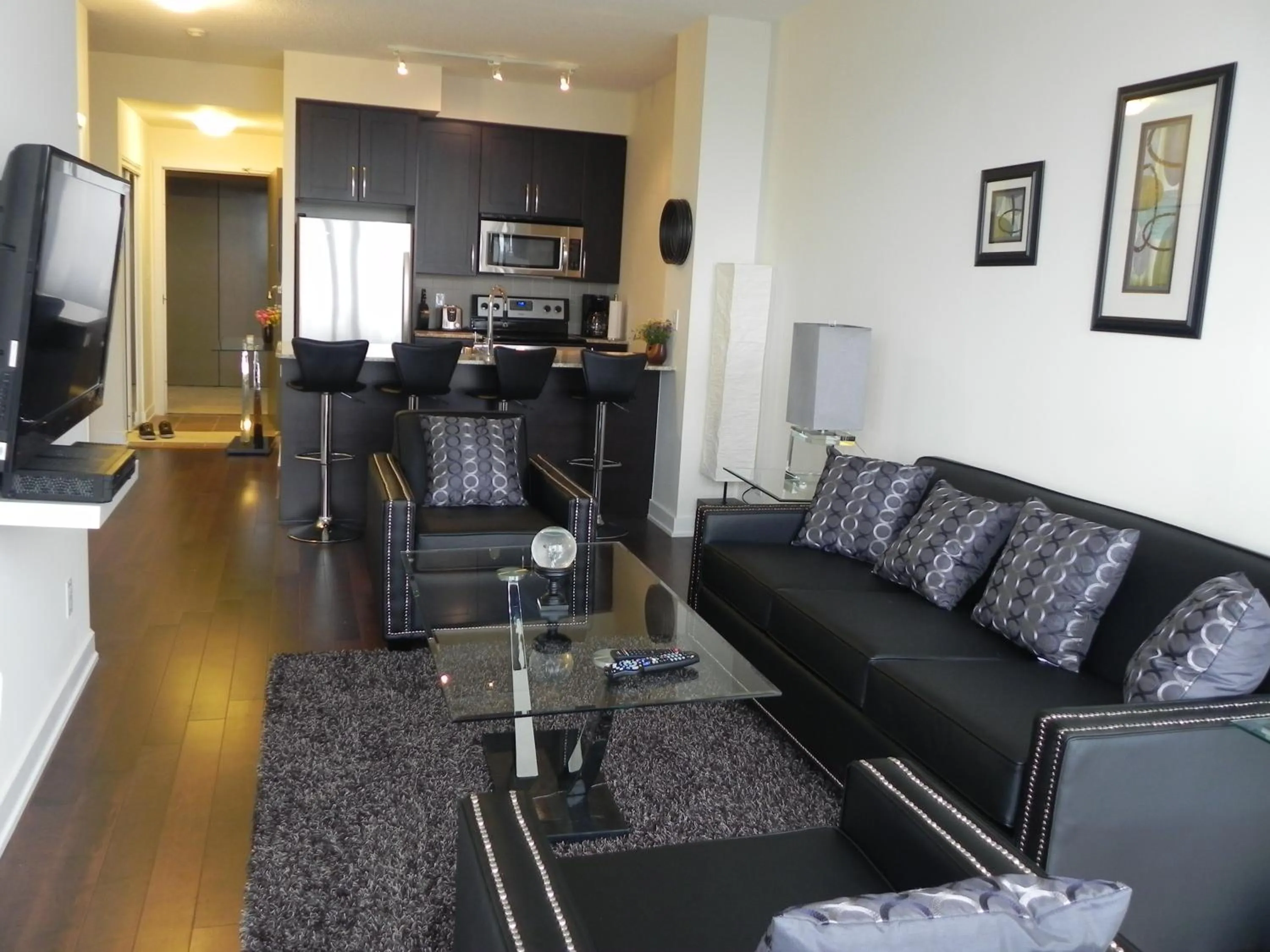 Living room in Pathway Suites