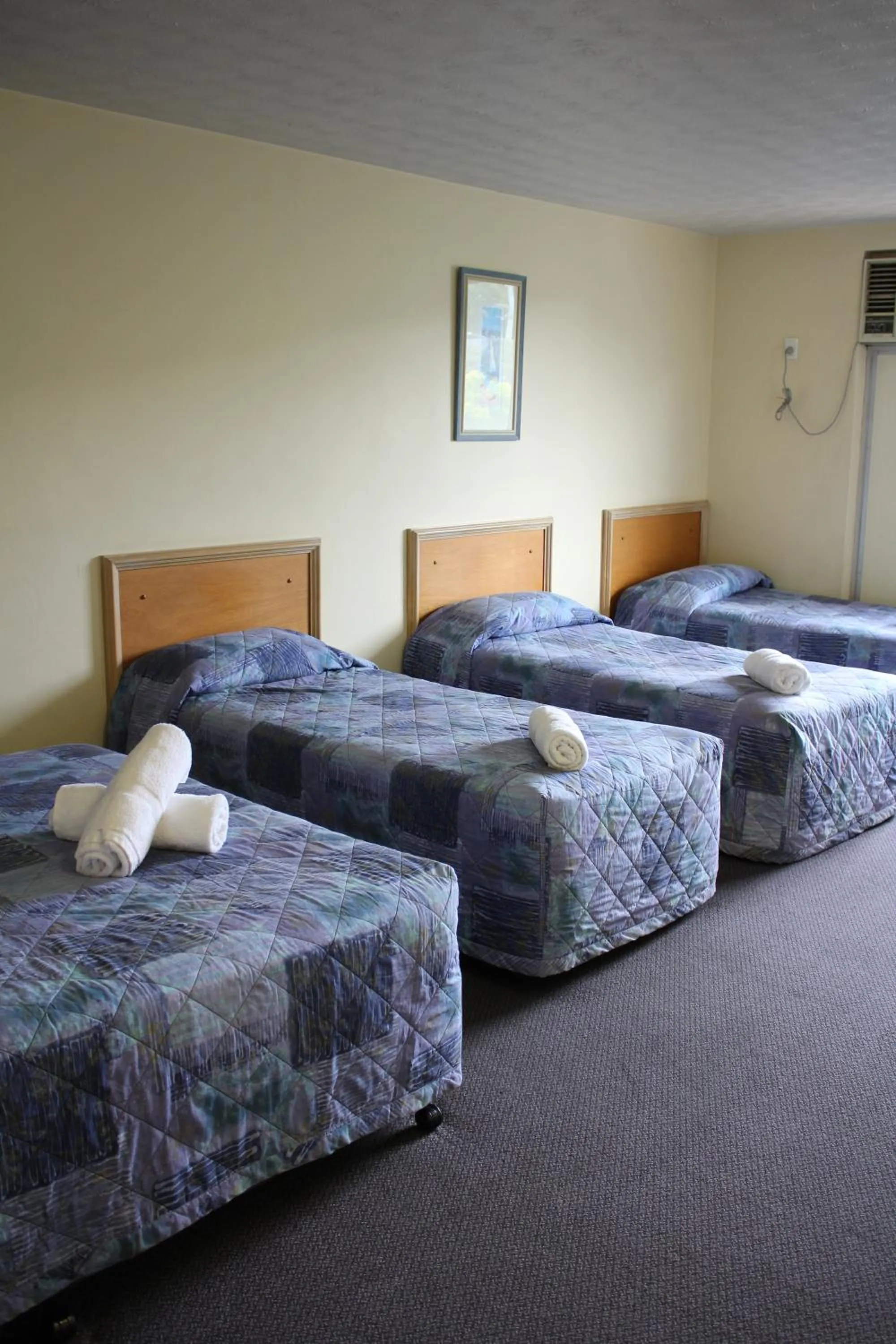 Bed in Hamilton Motor Inn