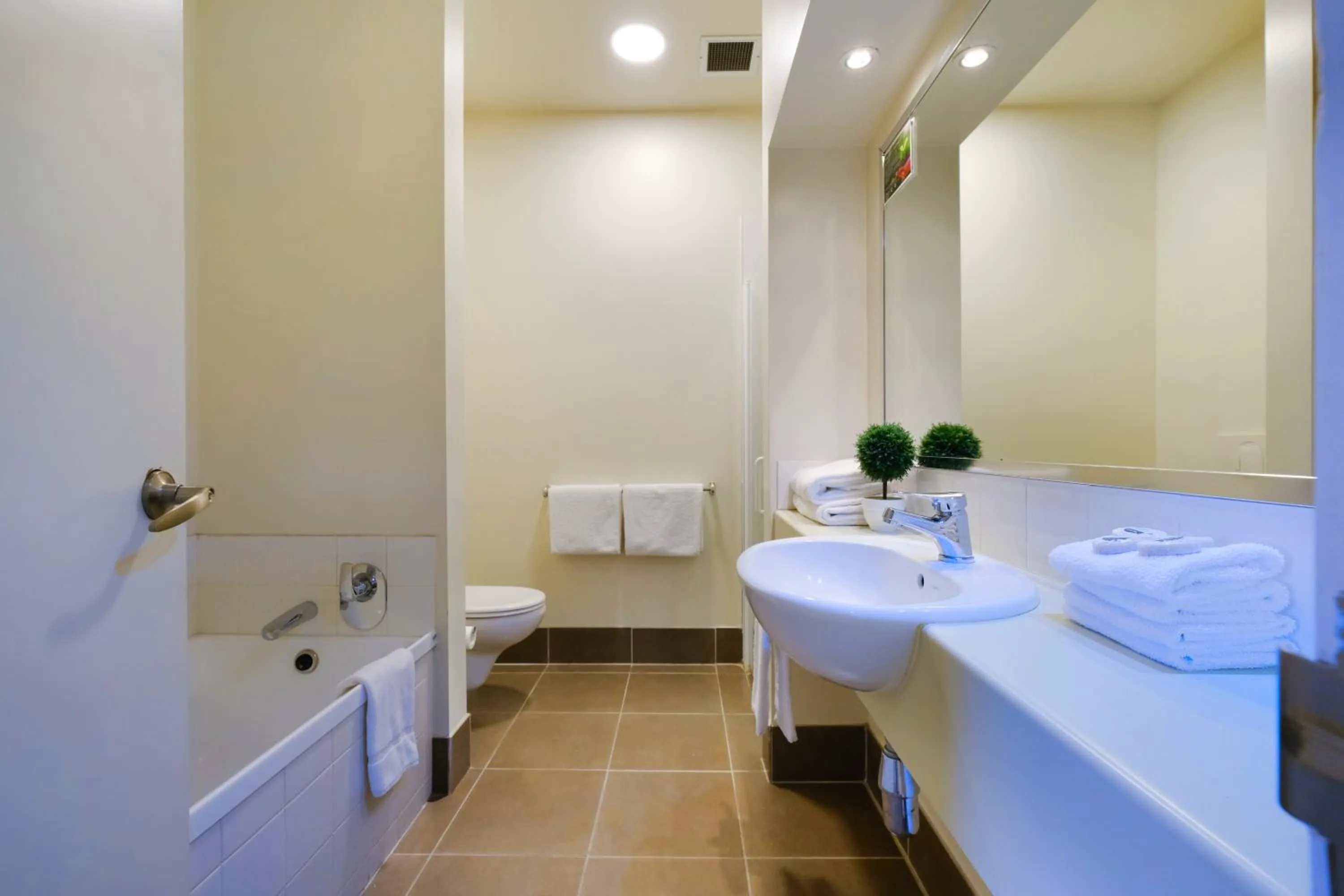 Bathroom in The Garden Hotel