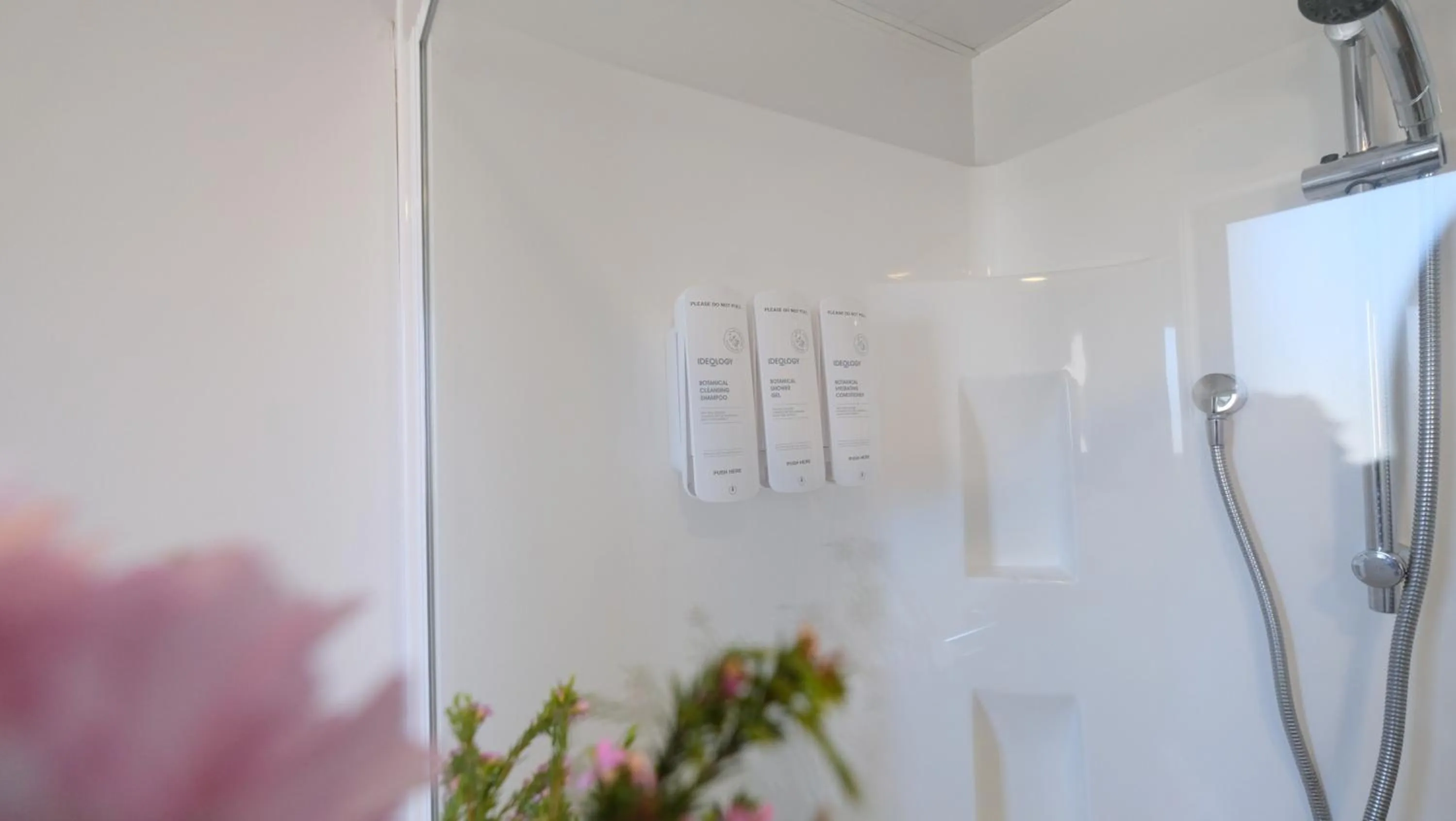 Shower in The Garden Hotel