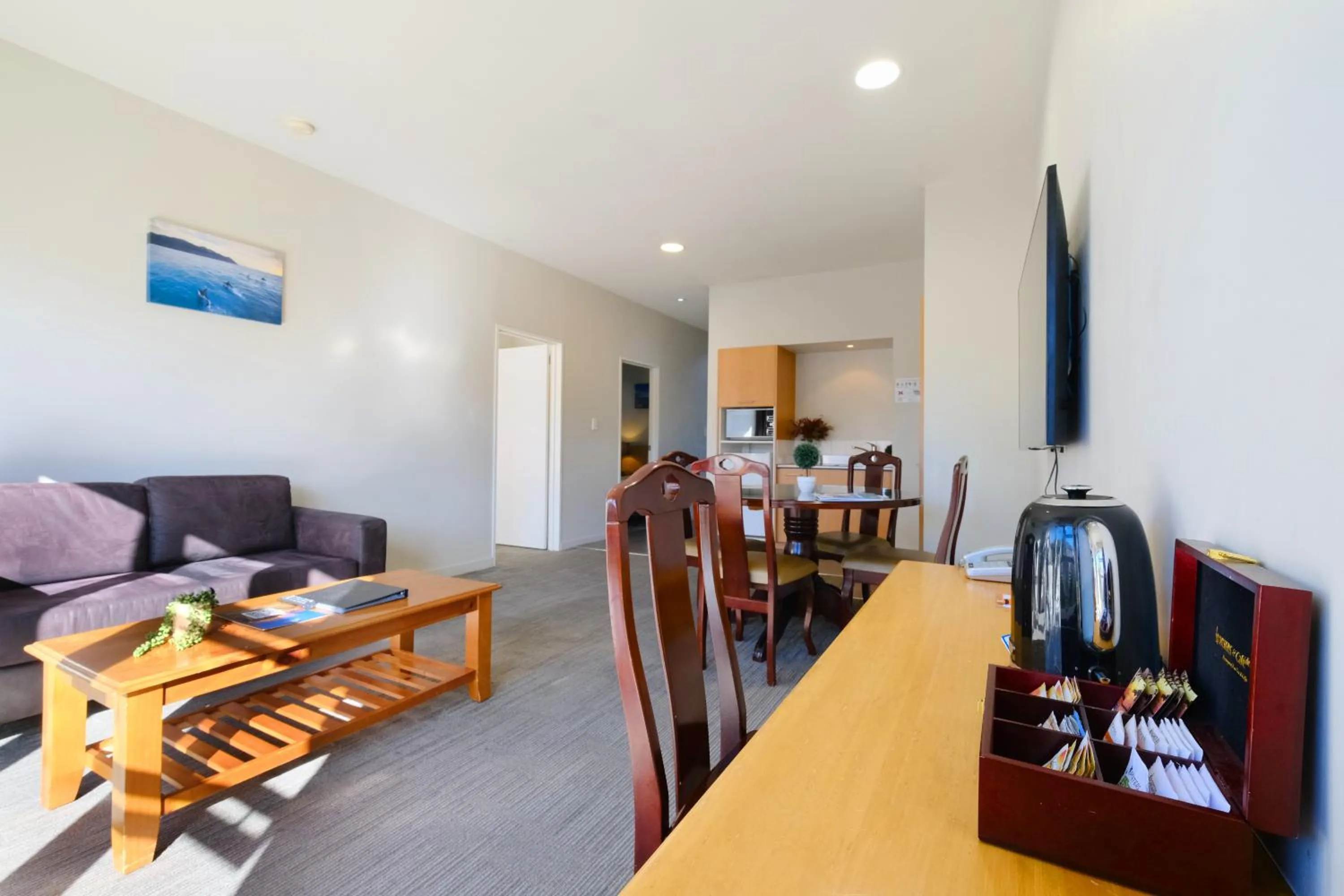 Living room in The Garden Hotel
