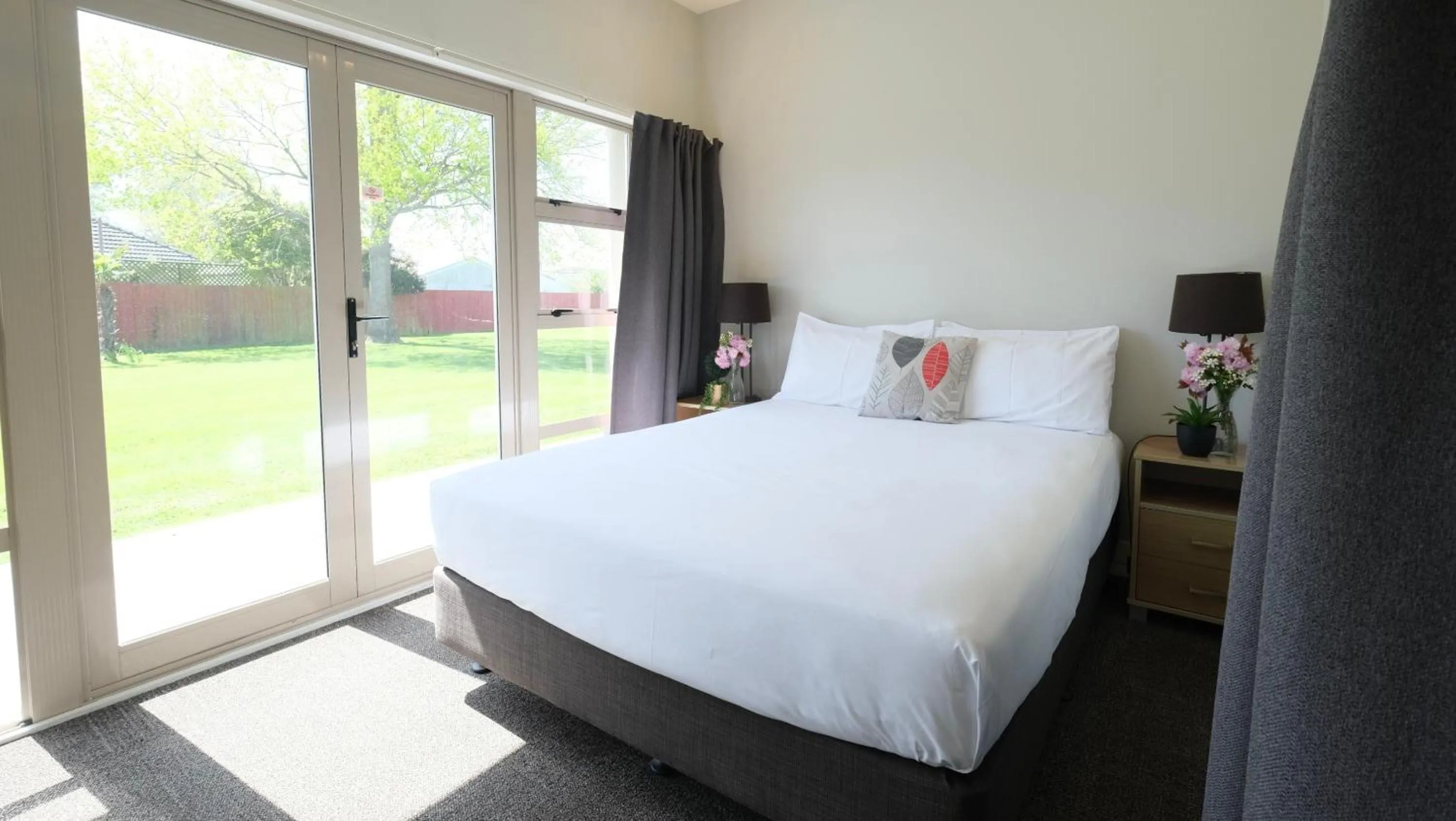 Bed in The Garden Hotel