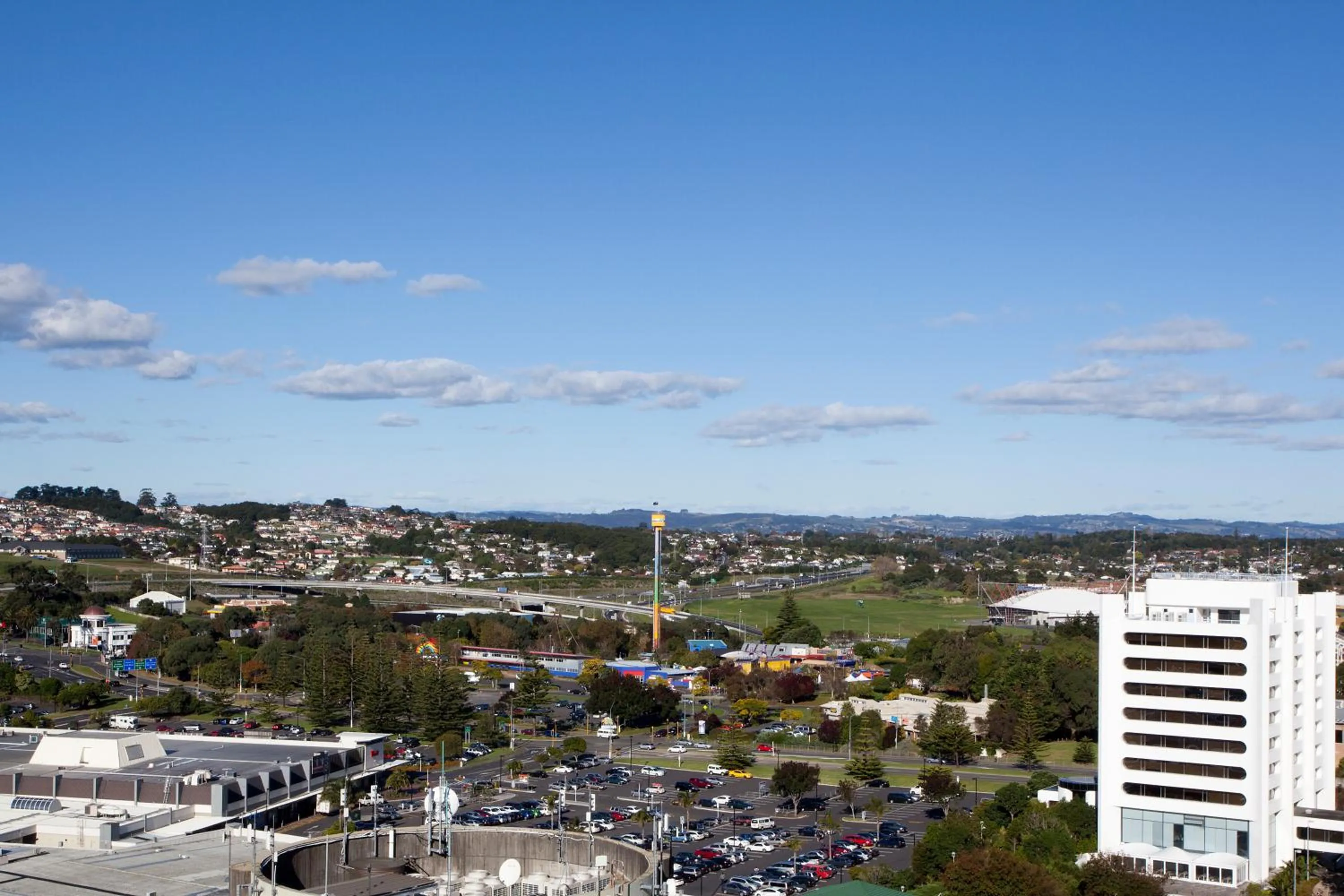 City view in Proximity Apartments Manukau / Auckland Airport