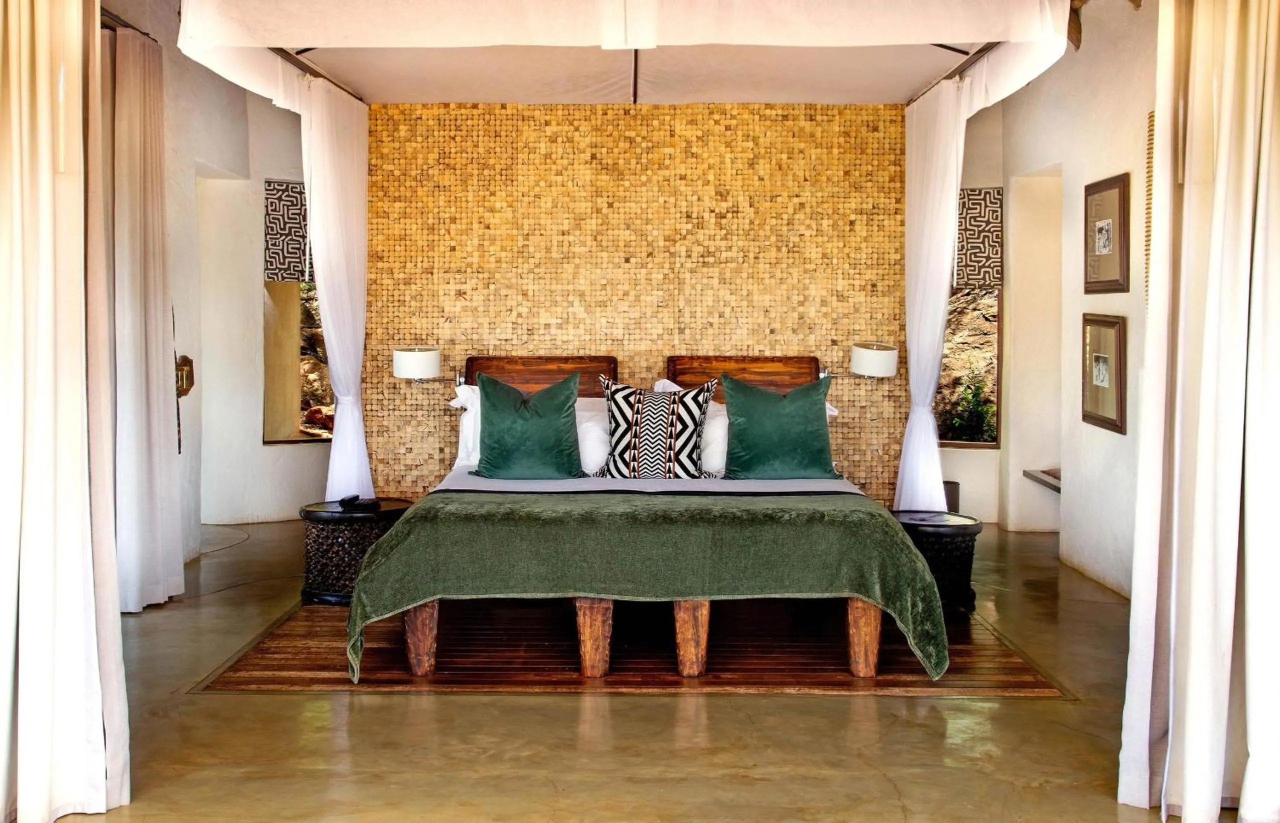 Bed in Madikwe Hills Private Game Lodge