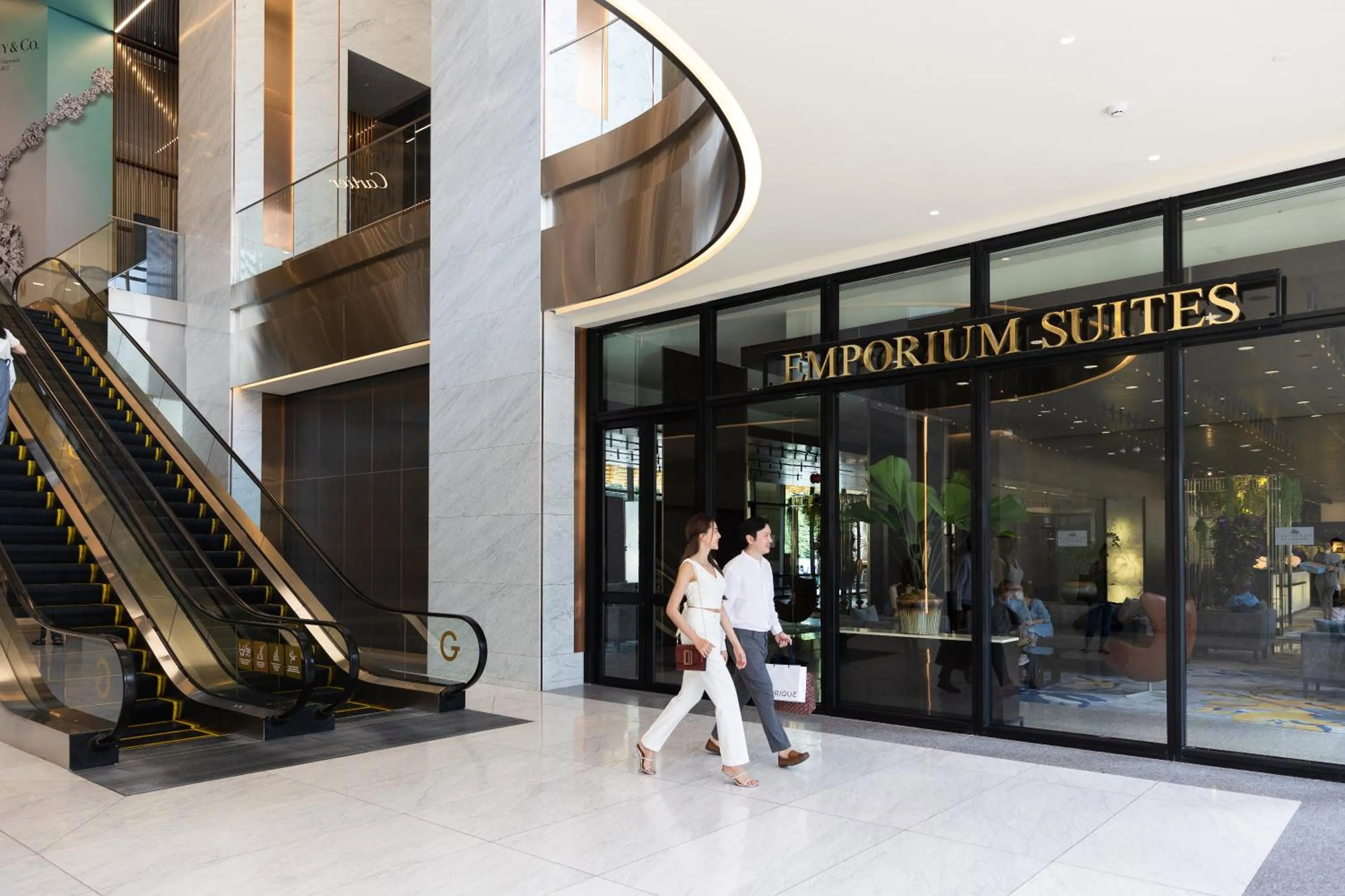 Property building in Emporium Suites by Chatrium