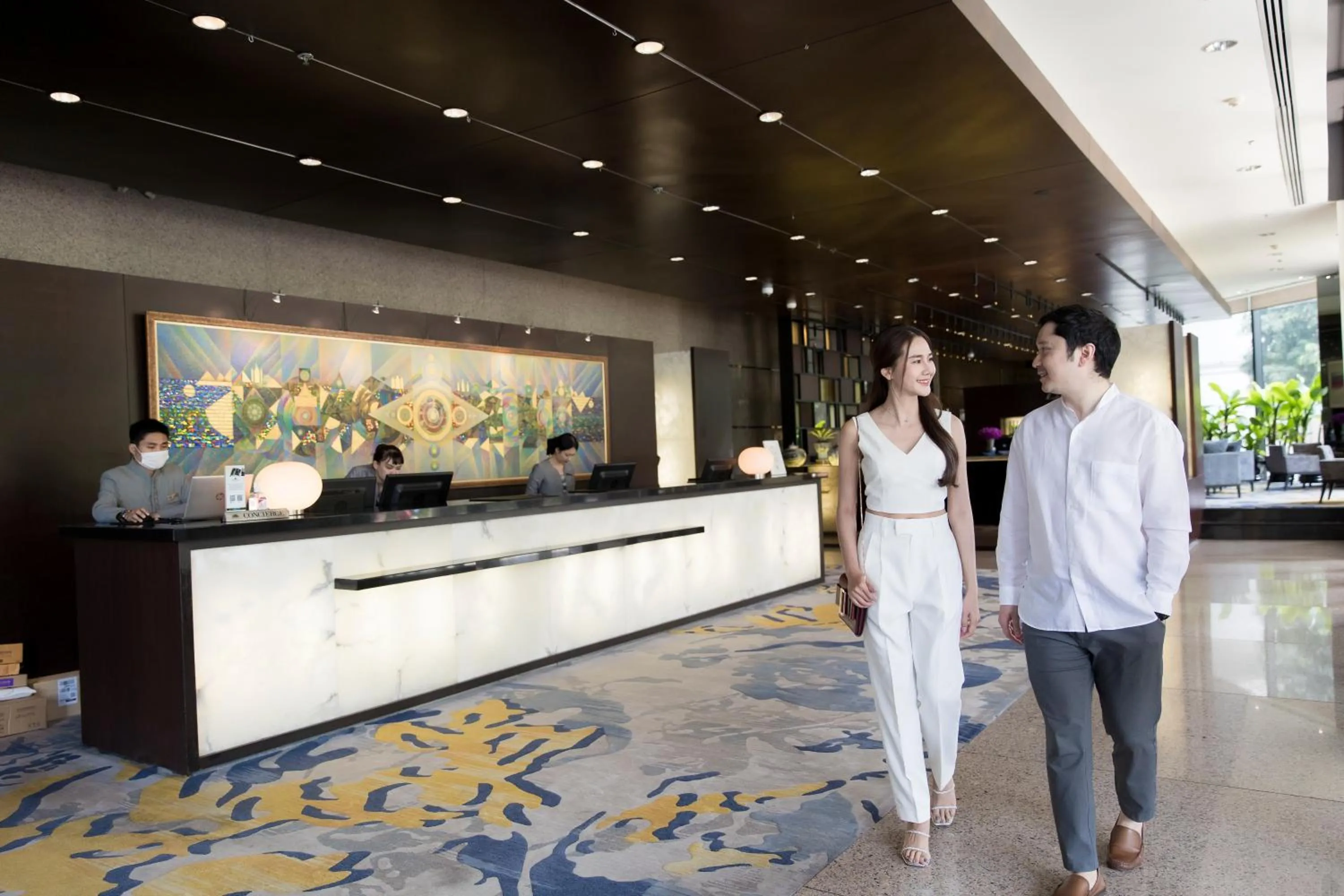 Lobby or reception in Emporium Suites by Chatrium