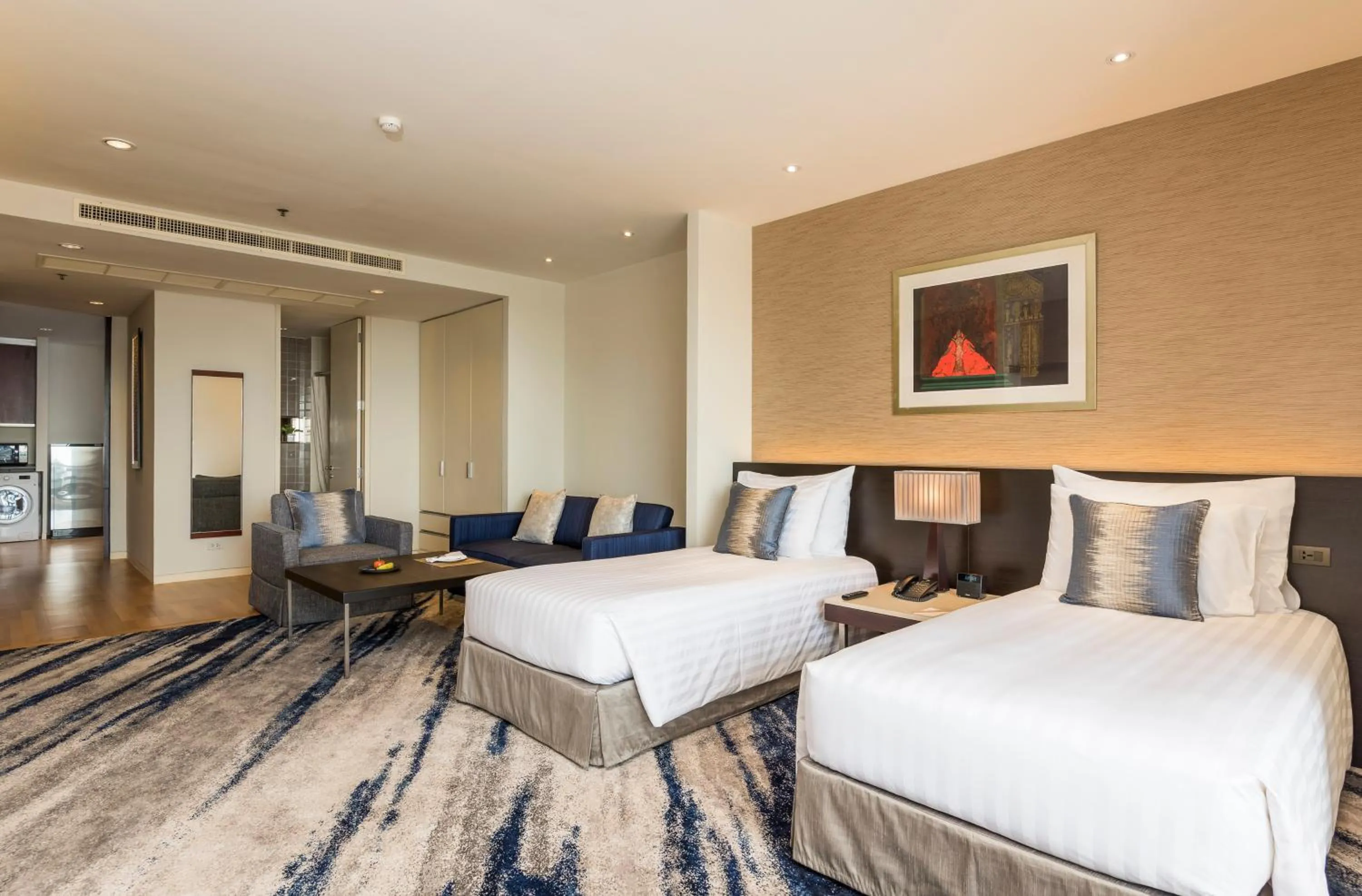 Bed in Emporium Suites by Chatrium