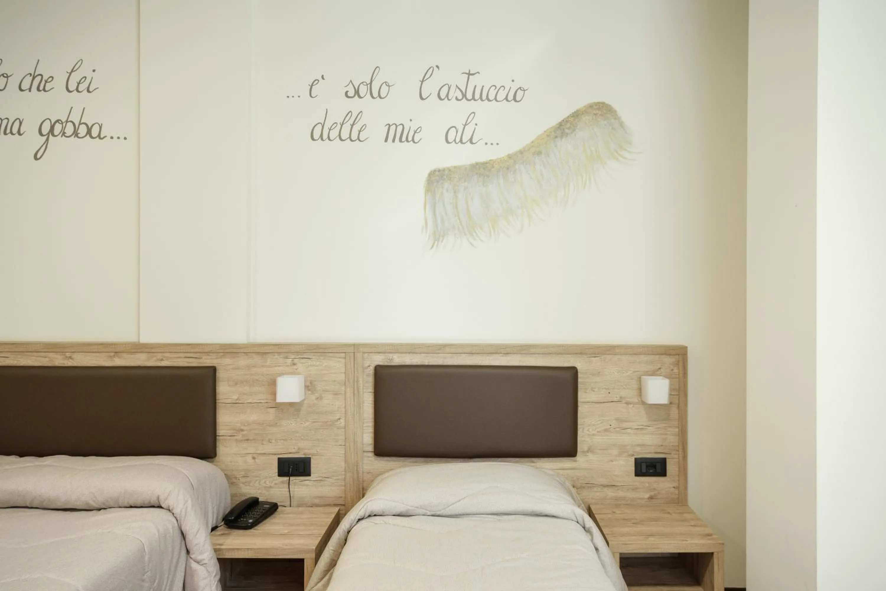 Bed in Hotel Ristorante Da Tonino