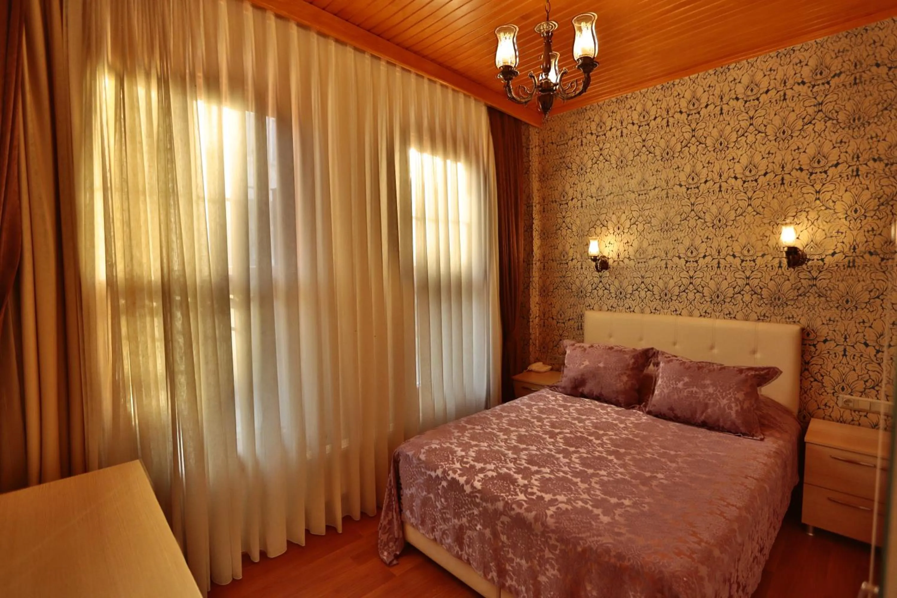 Bed in Mimoza Butik Otel Buyukada