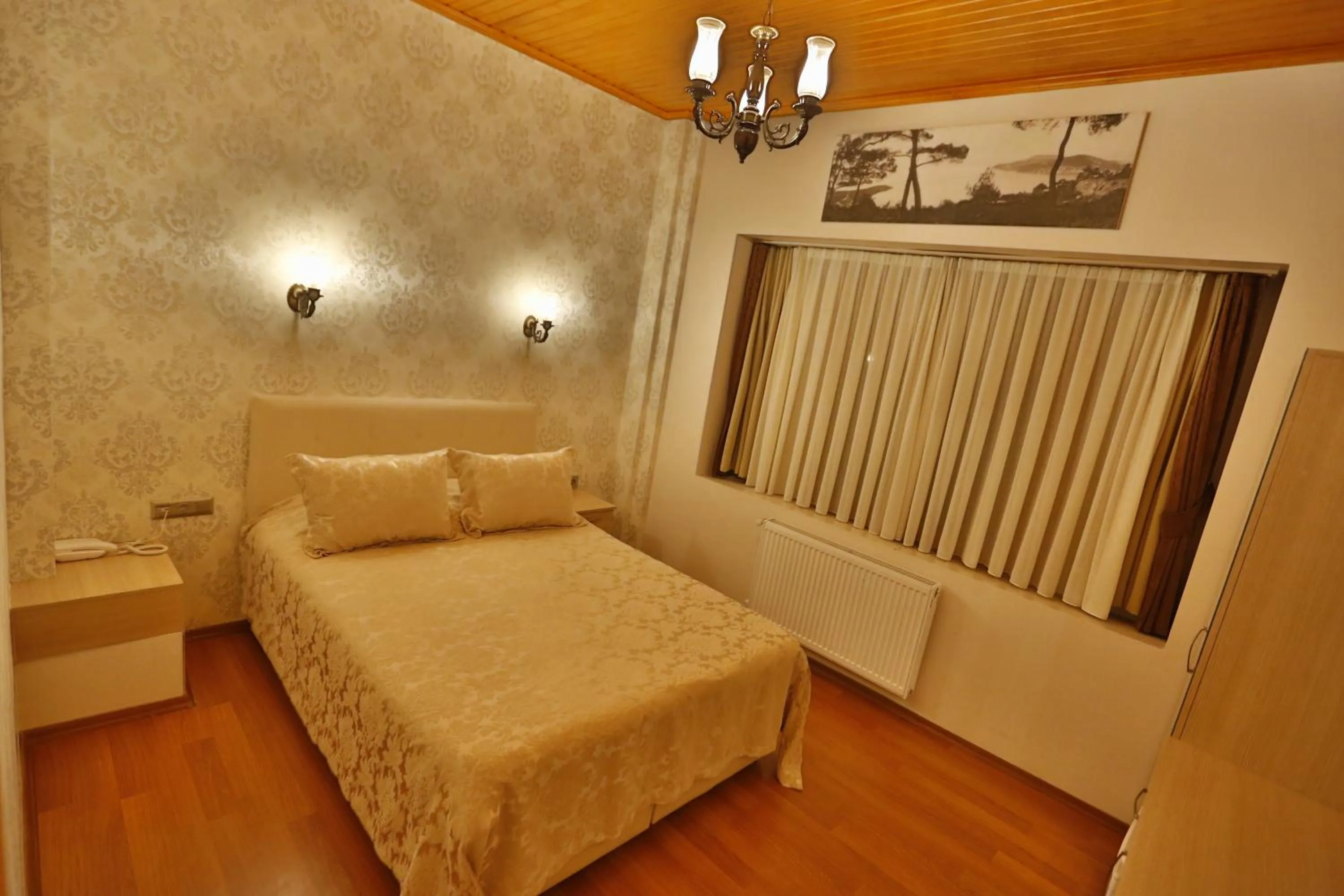 Bed in Mimoza Butik Otel Buyukada