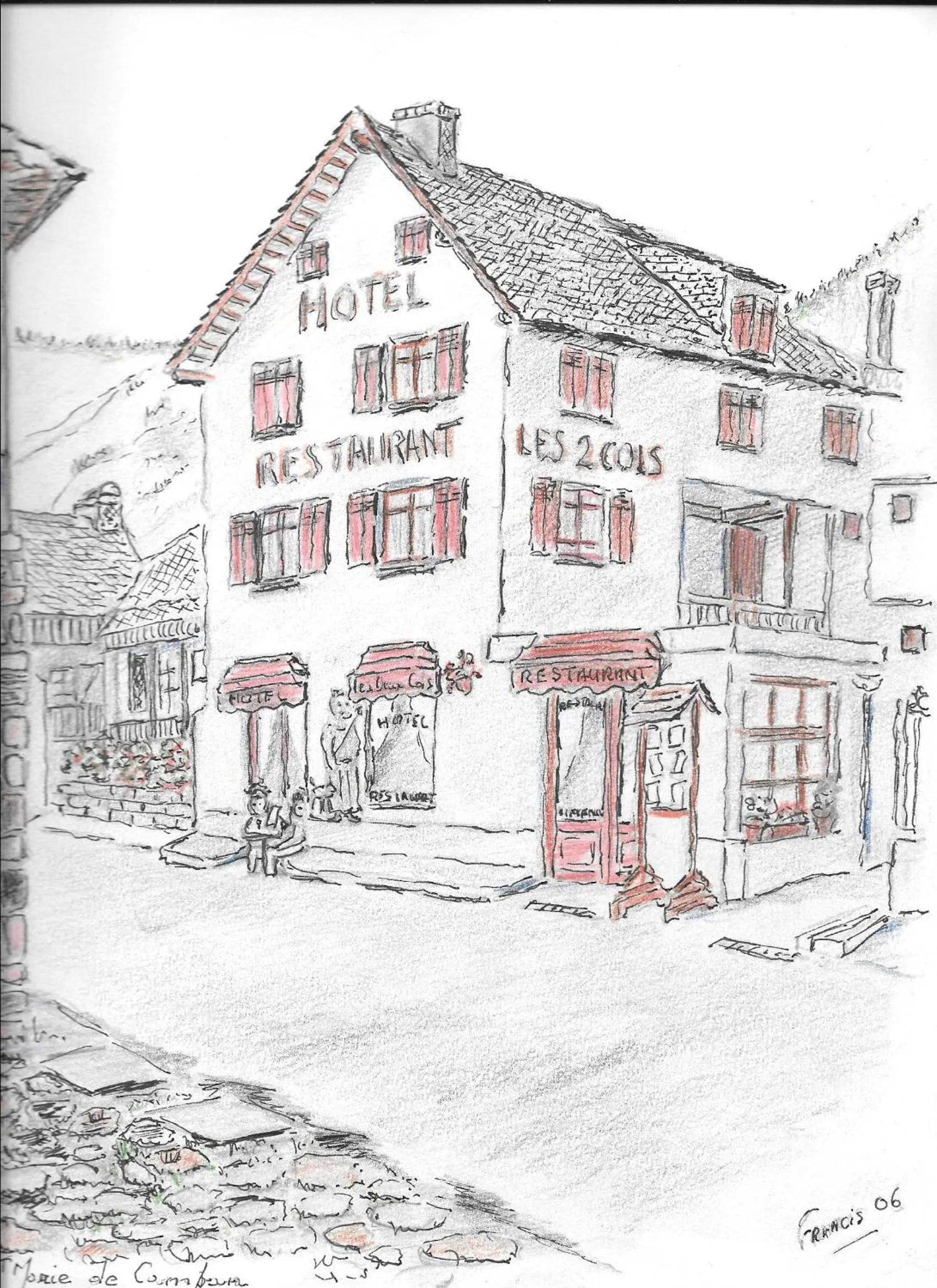 Logo/Certificate/Sign in Hôtel les Deux Cols