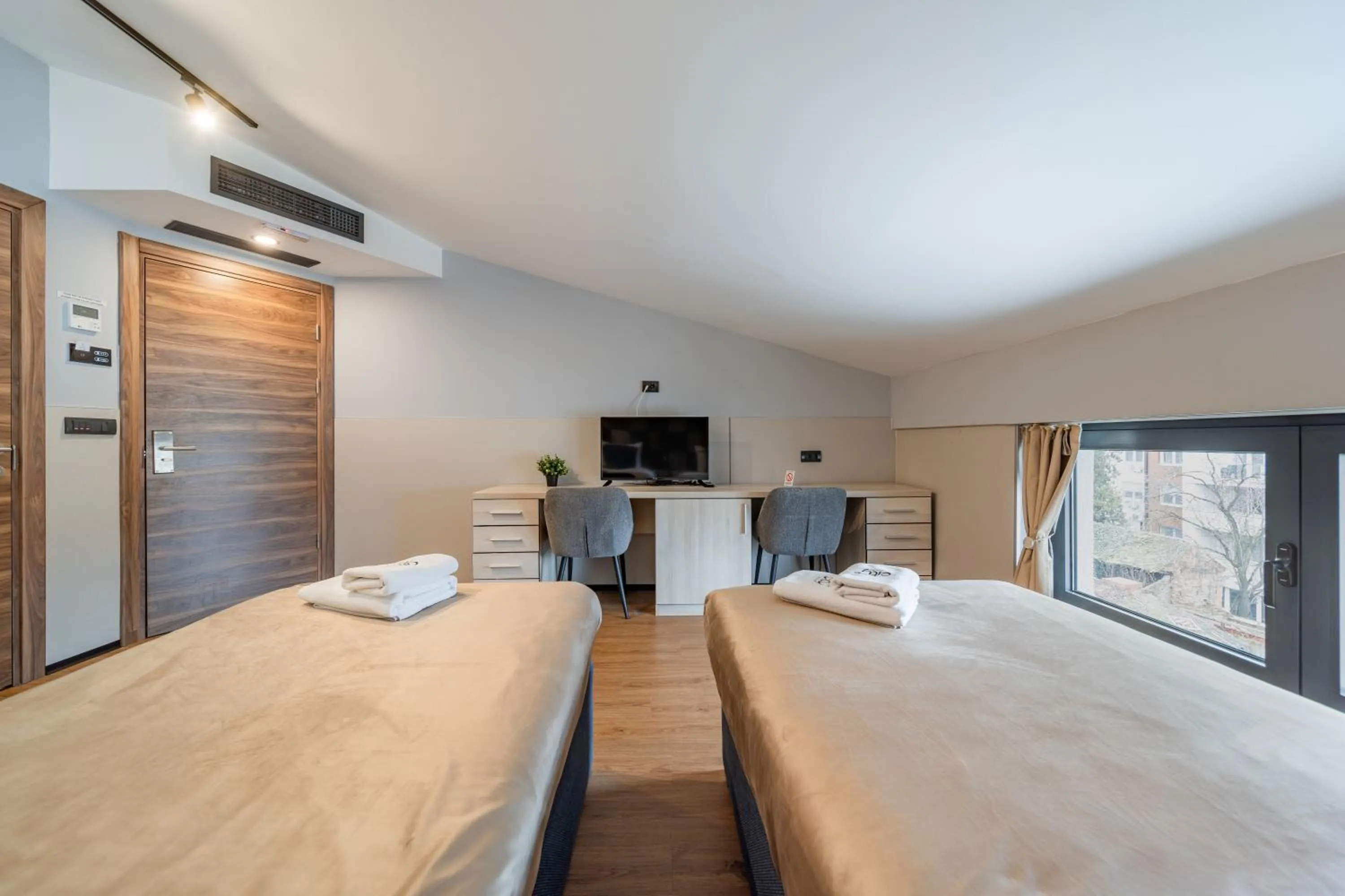 Bed in Hotel Garni VIZURA Sport