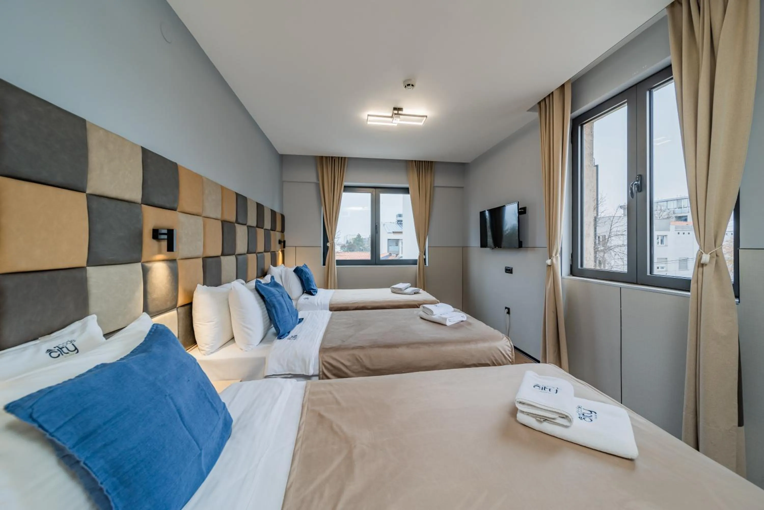 Bed in Hotel Garni VIZURA Sport