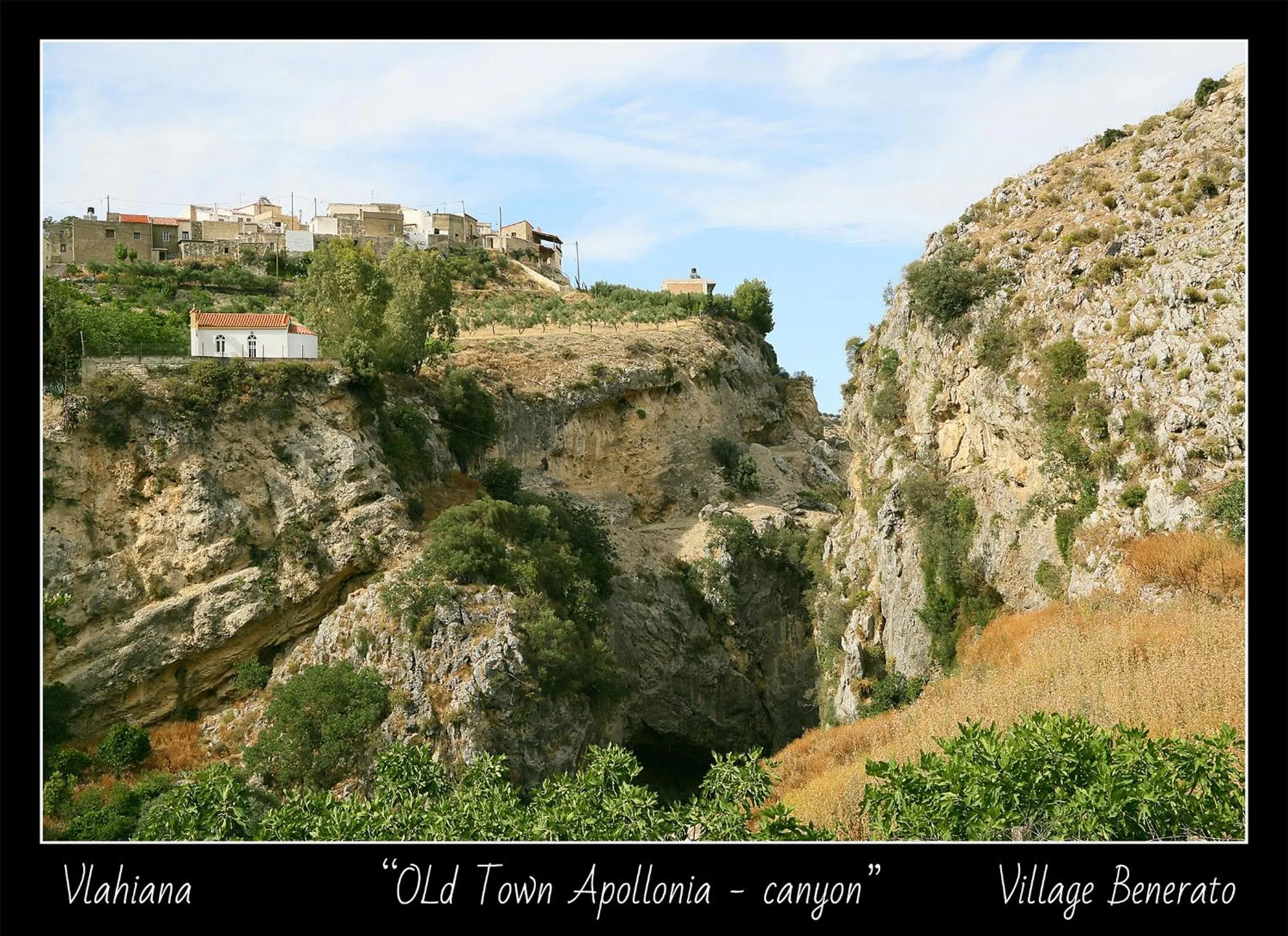Natural landscape in Villa Daskalogianni