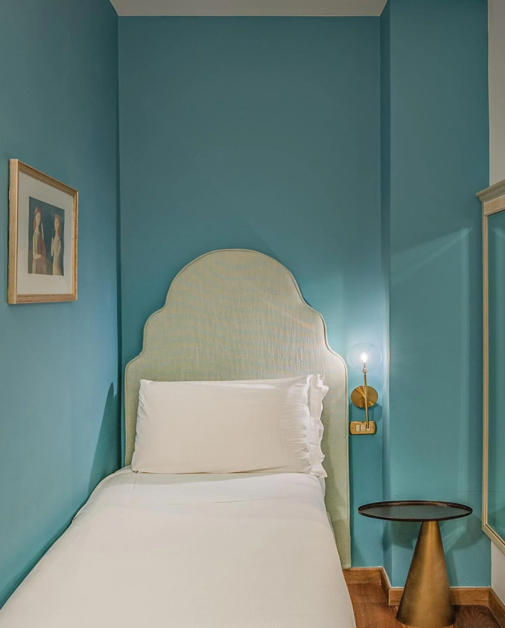 Bed in Antica Locanda Leonardo