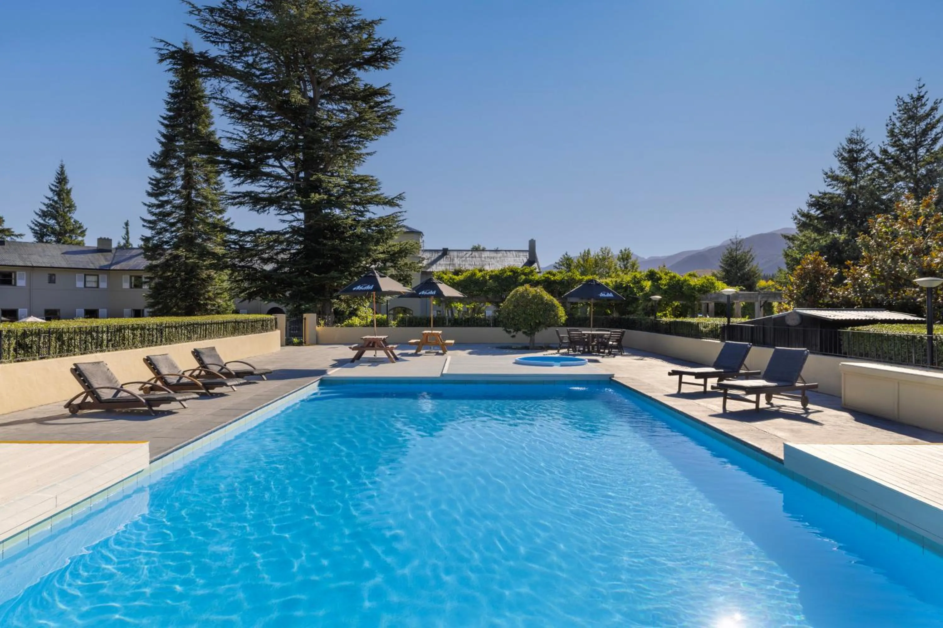 Pool view in Edit Hanmer Springs