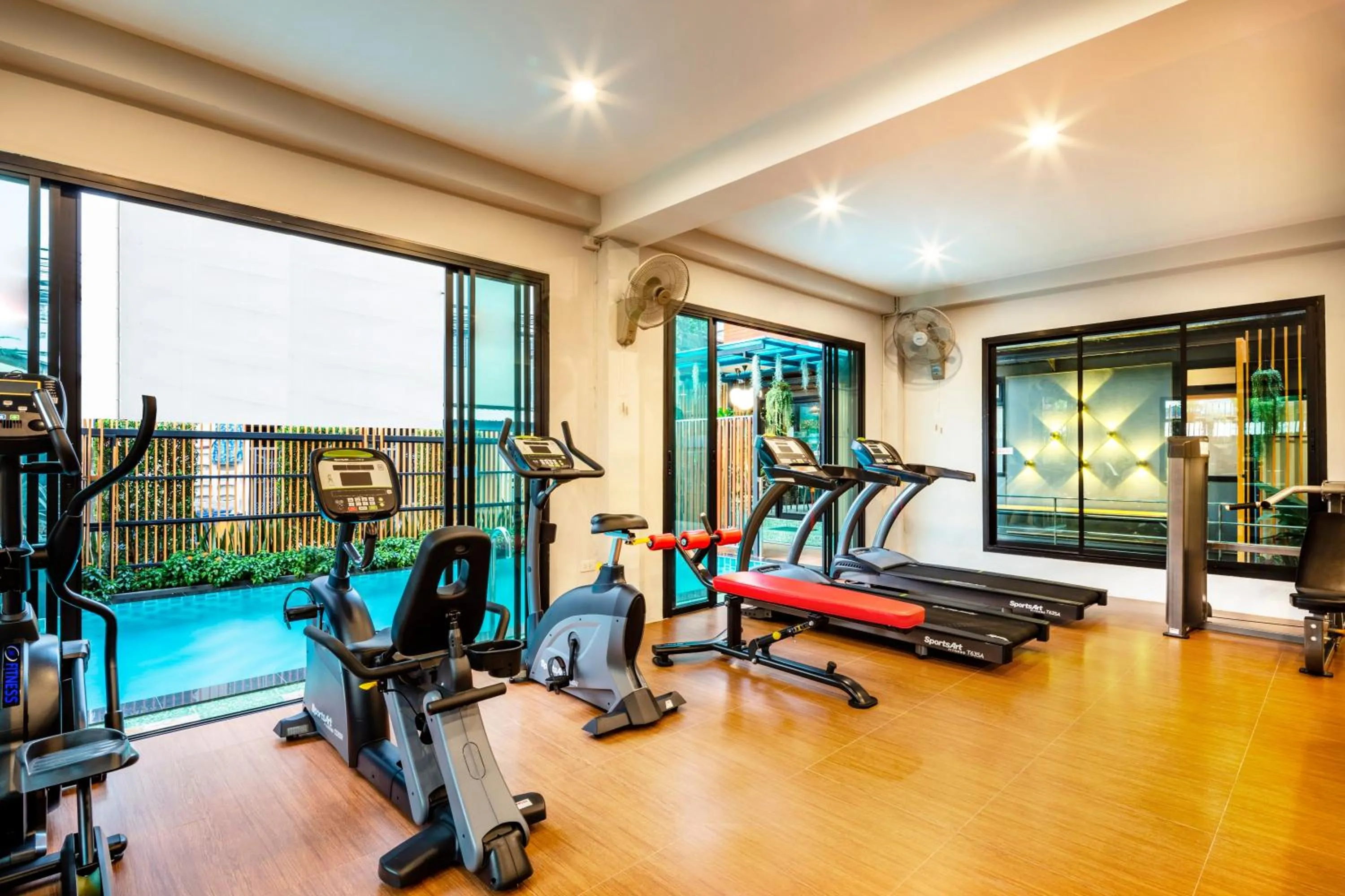 Fitness centre/facilities in Penyos Service Apartment
