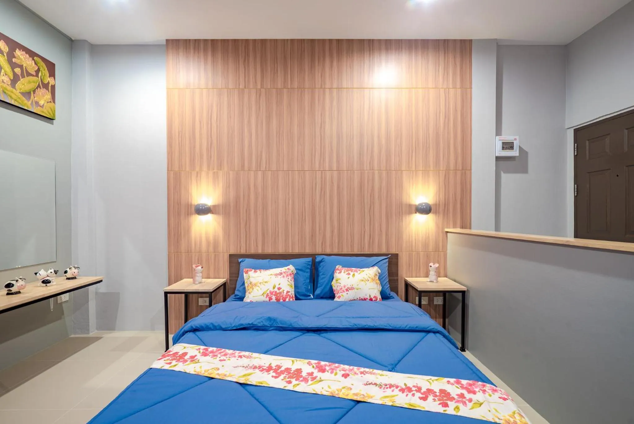 Bed in Penyos Service Apartment