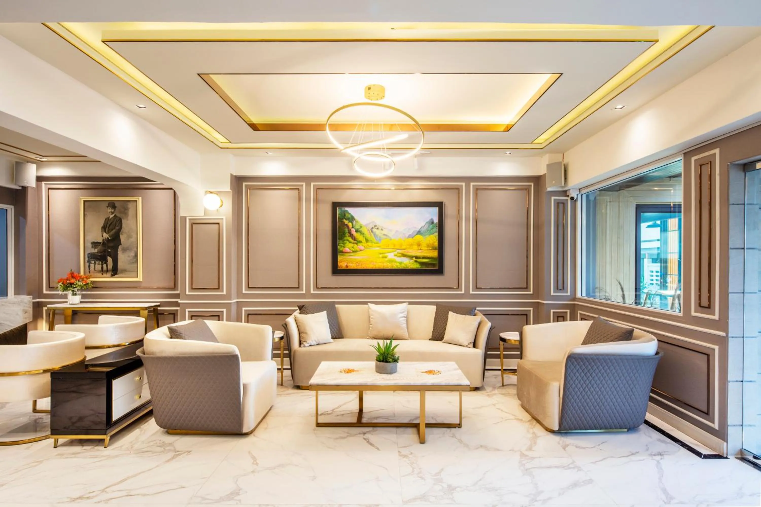 Lobby or reception in Penyos Service Apartment