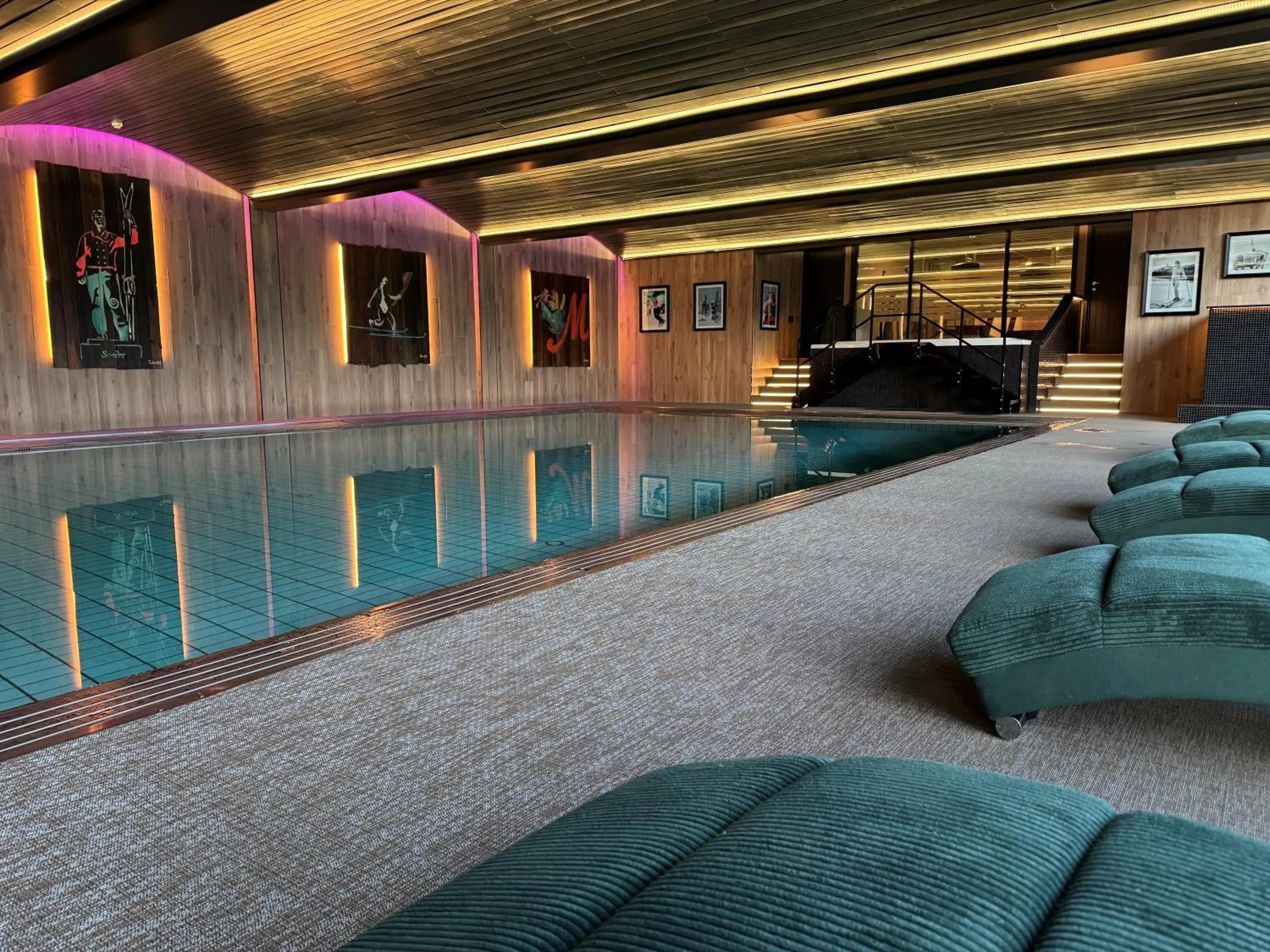 Swimming pool in Morgedal Hotel Spa & Resort - Unike Hoteller