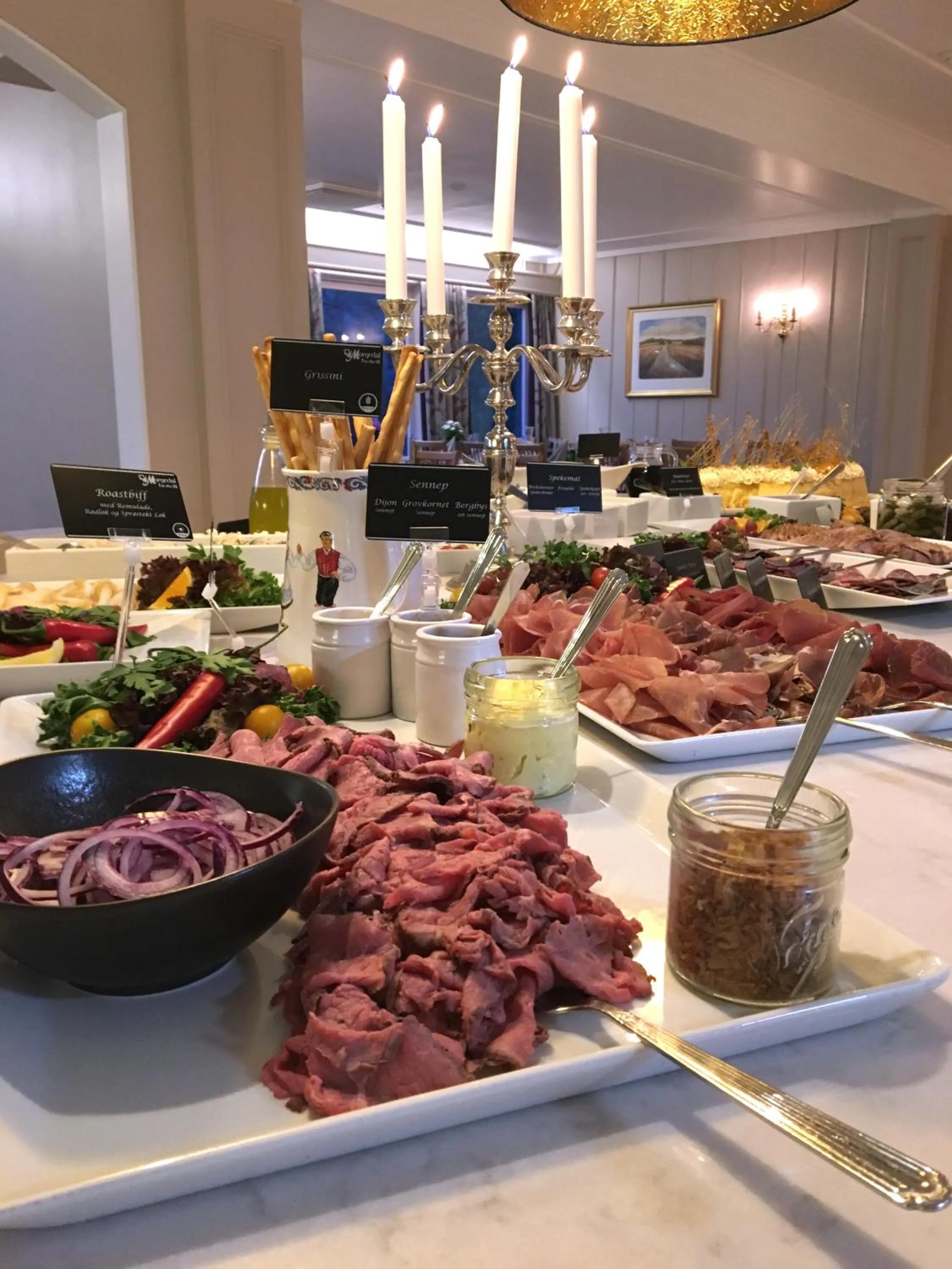 Food close-up in Morgedal Hotel Spa & Resort - Unike Hoteller