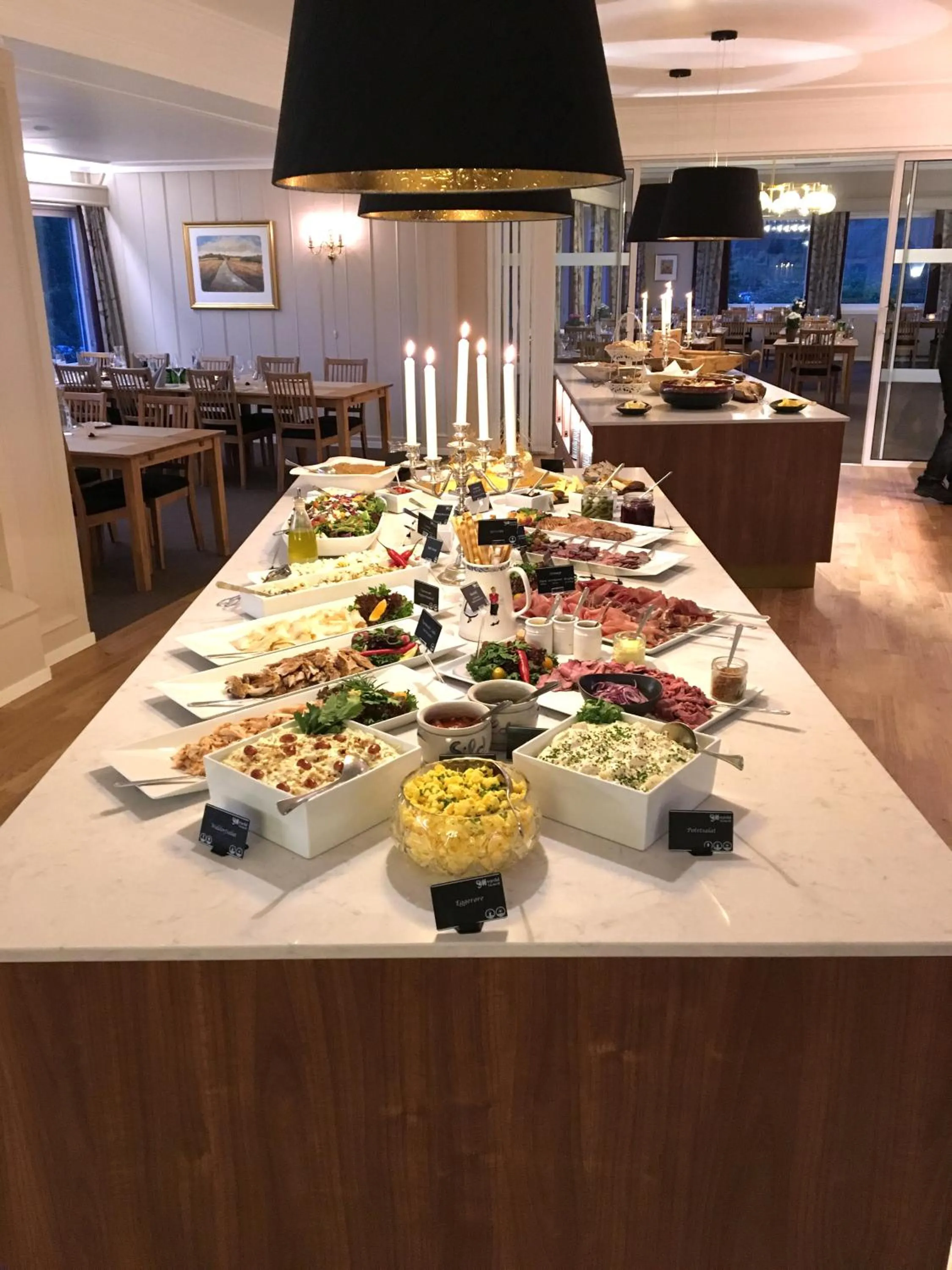 Food and drinks in Morgedal Hotel Spa & Resort - Unike Hoteller