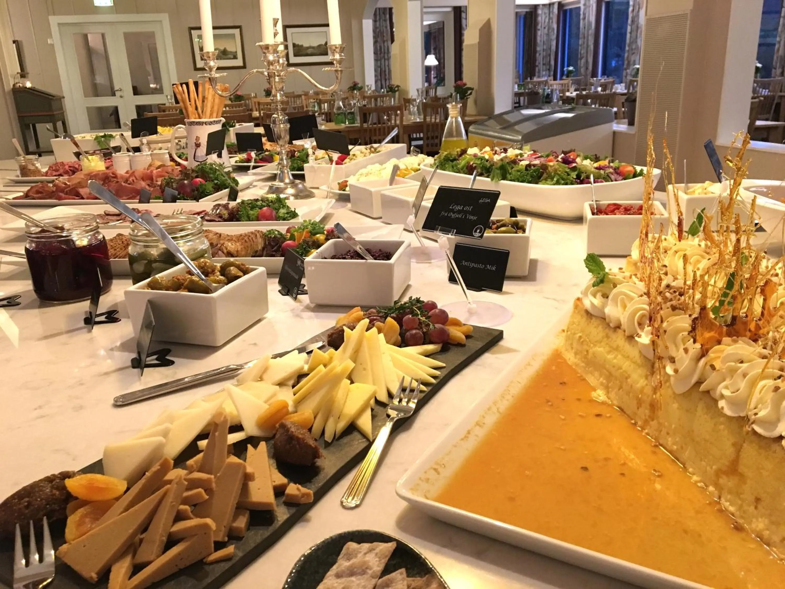 Food in Morgedal Hotel Spa & Resort - Unike Hoteller