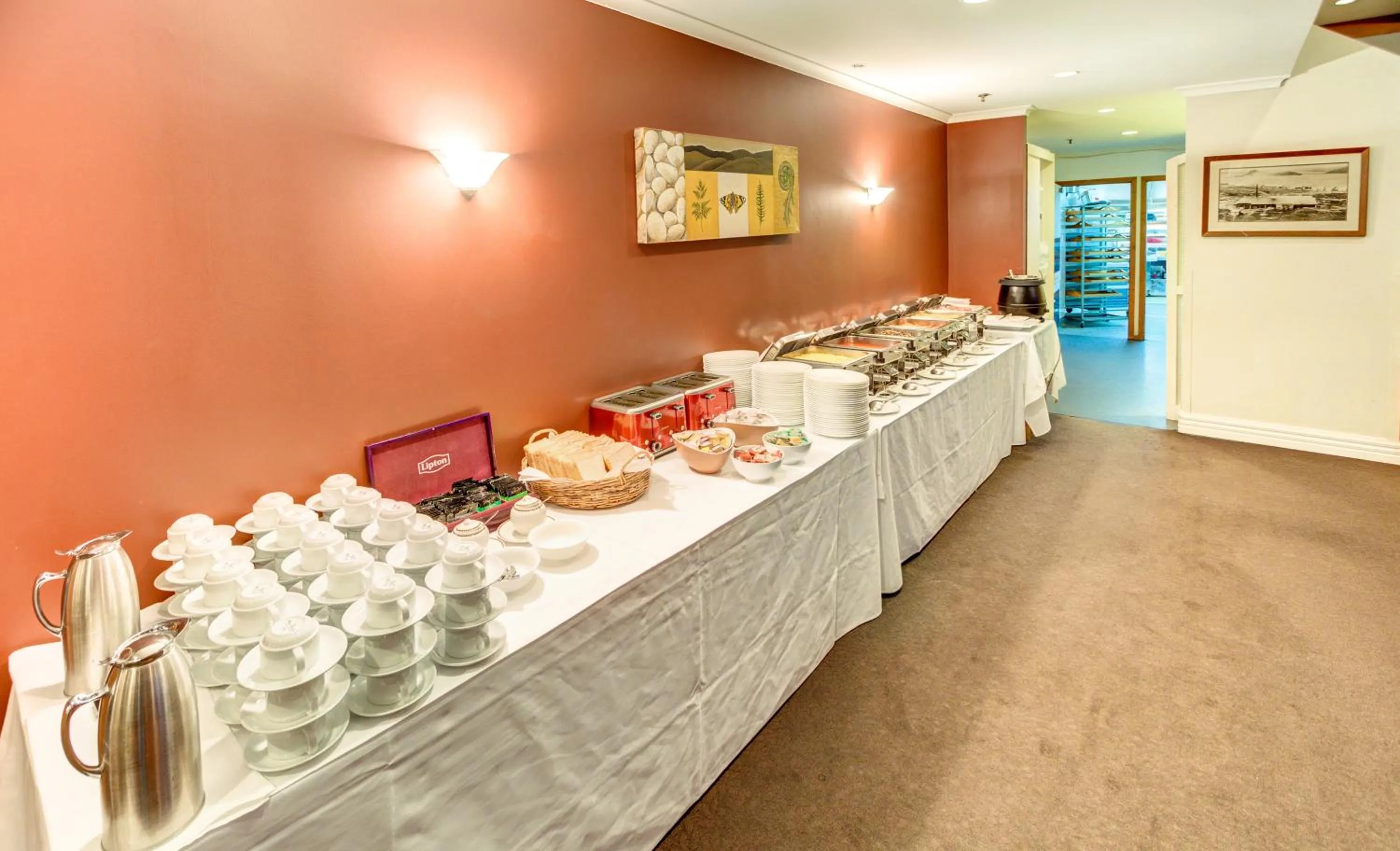 Buffet breakfast in VR Rotorua Lake Resort