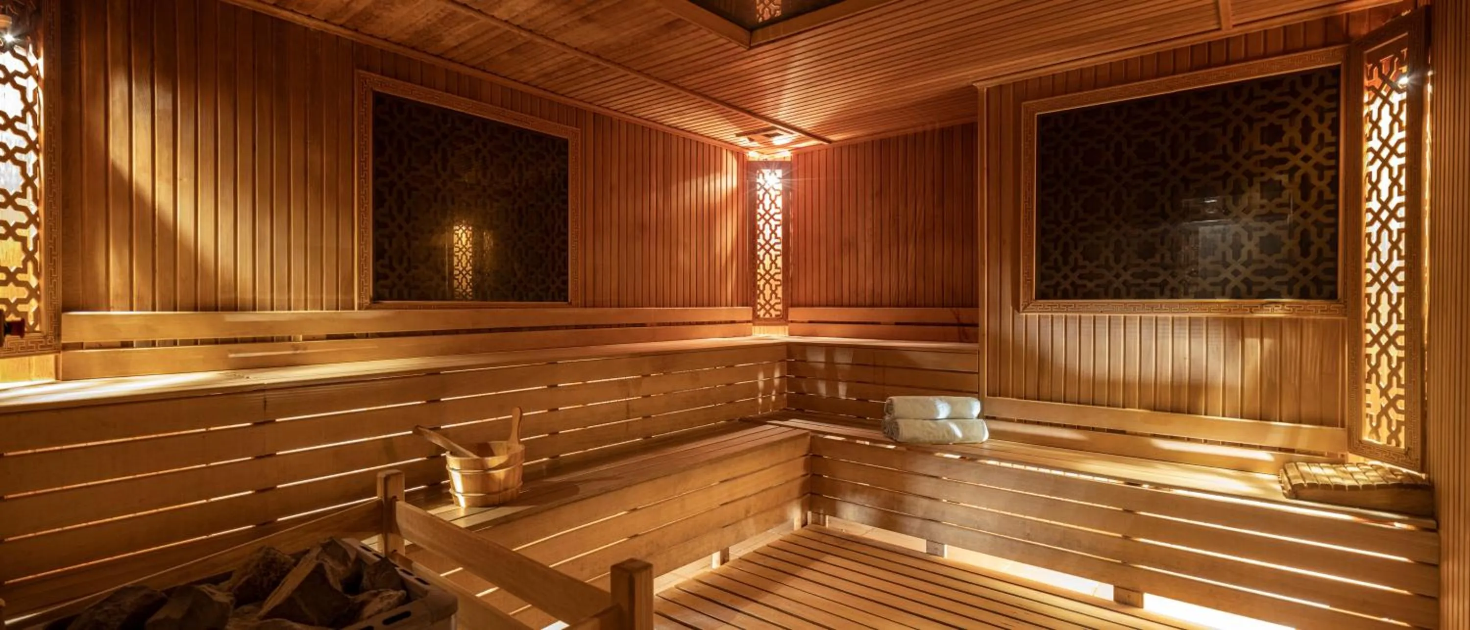 Sauna in Wyndham Garden Lara