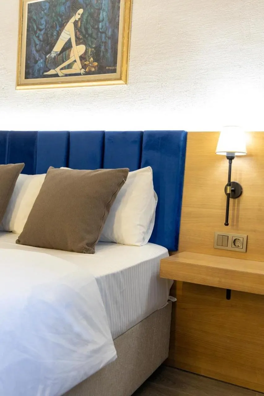 Bed in Ottoman Palace Hotel Edirne