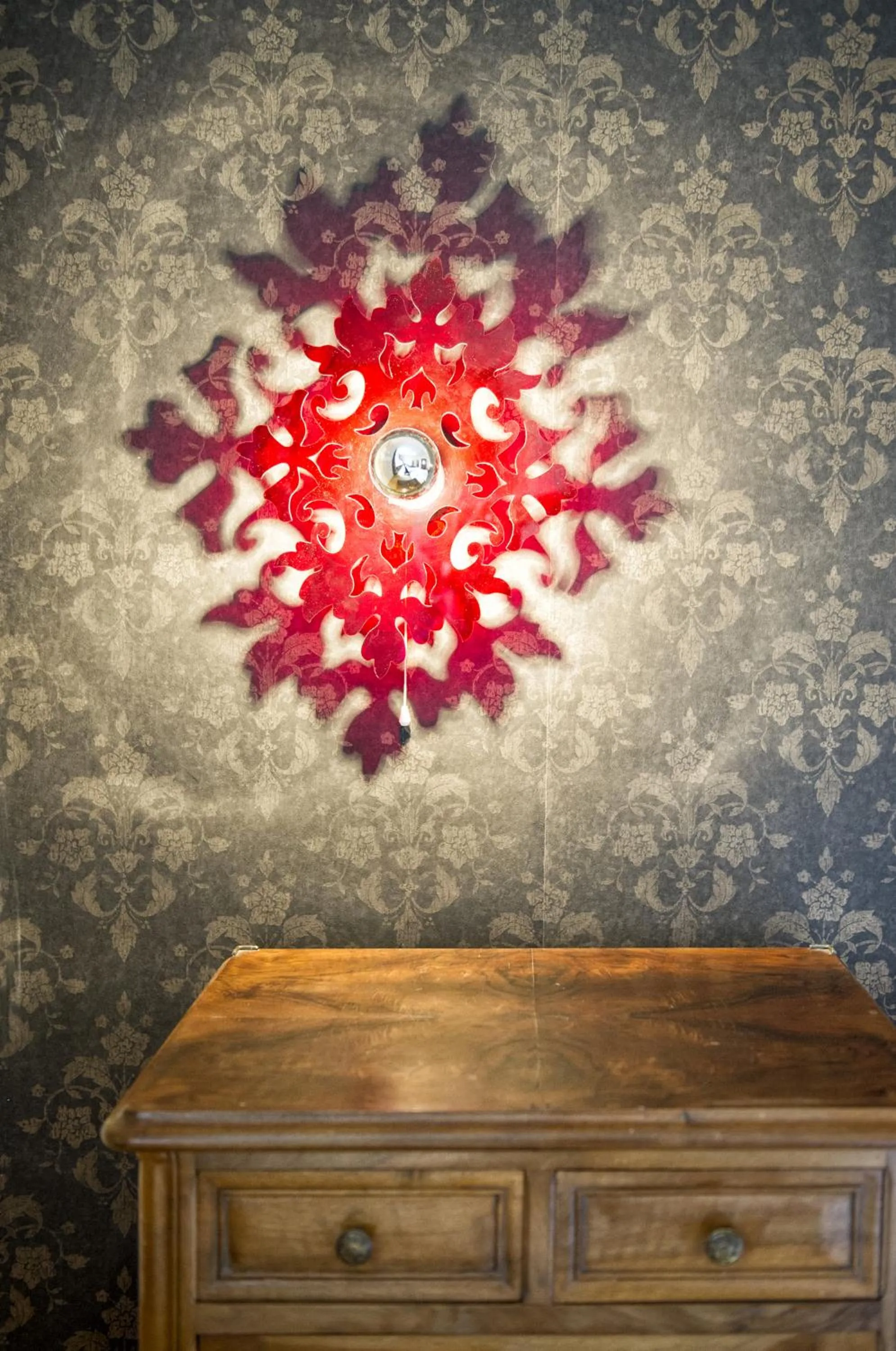 Decorative detail in Guesthouse fürDich