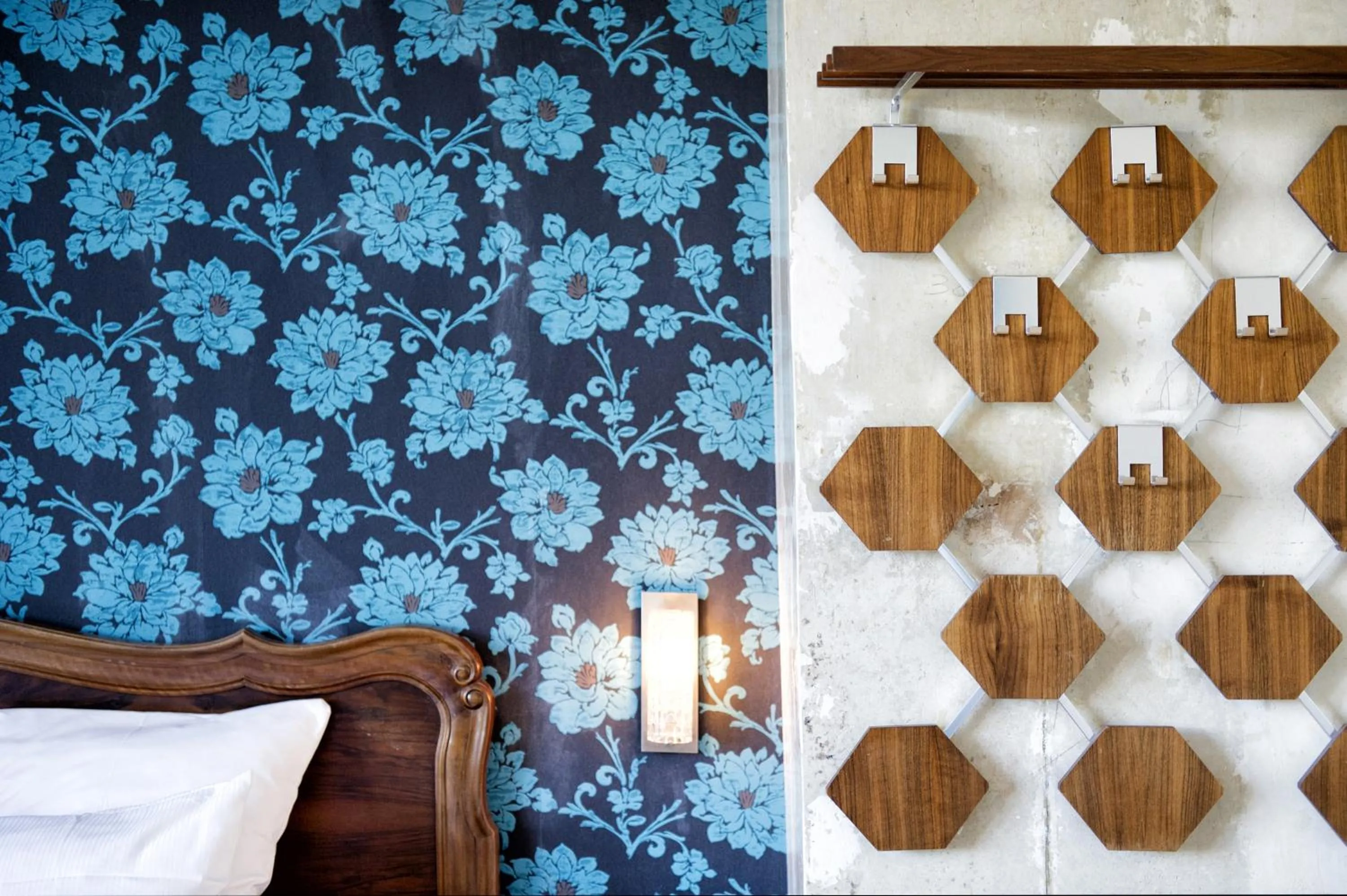 Decorative detail, Bed in Guesthouse fürDich