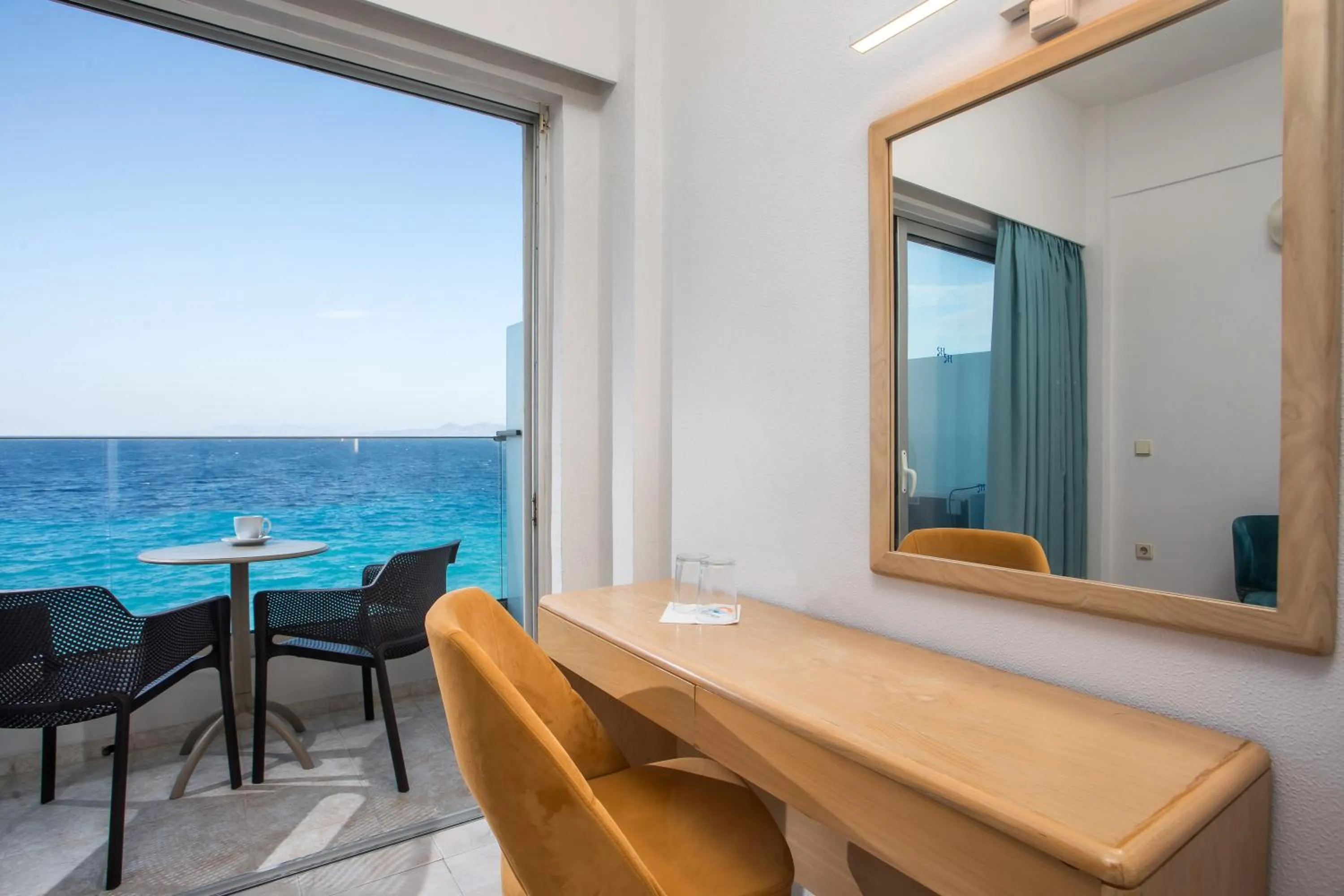 Seating area in Hotel Riviera