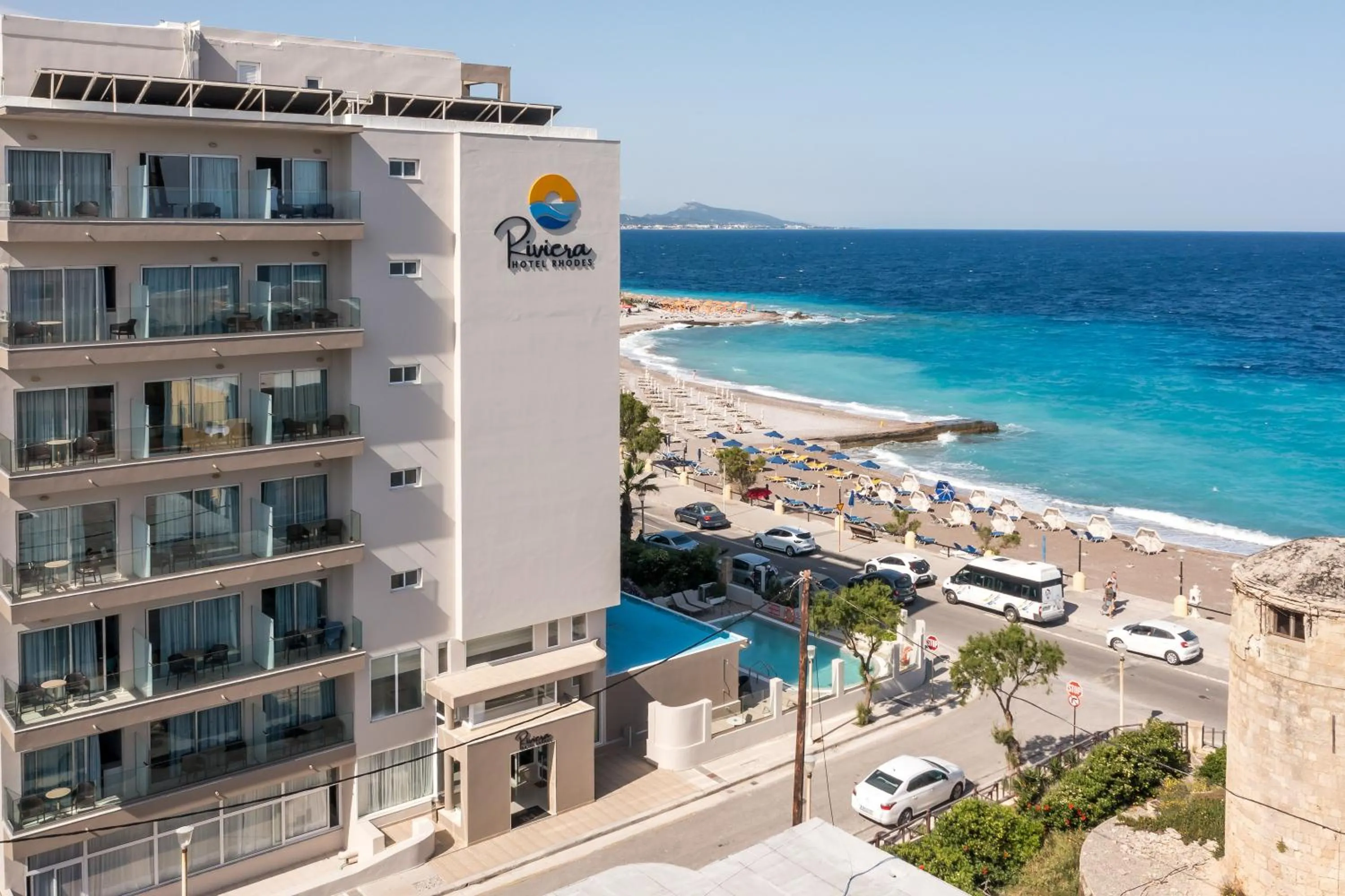 Property building in Hotel Riviera