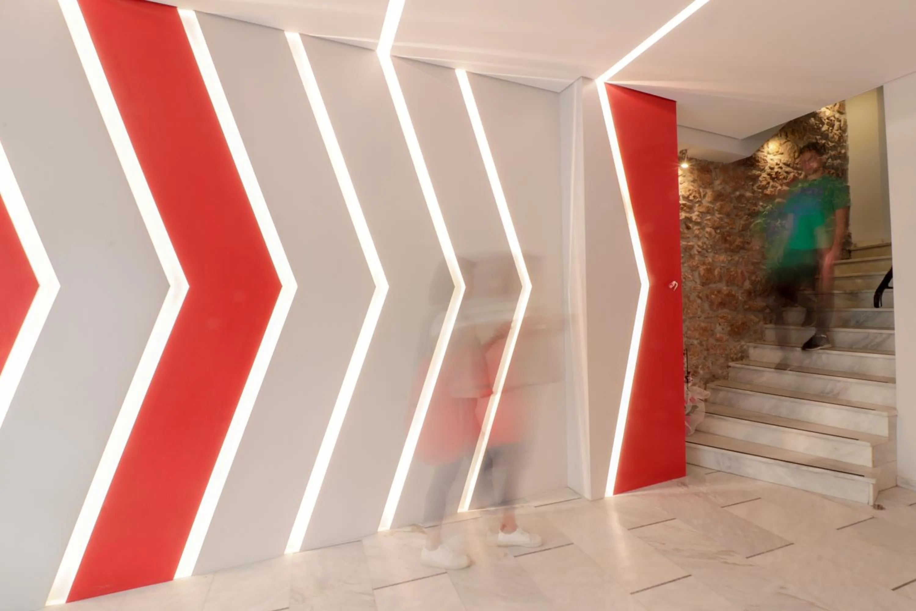 Lobby or reception in Athens Hawks