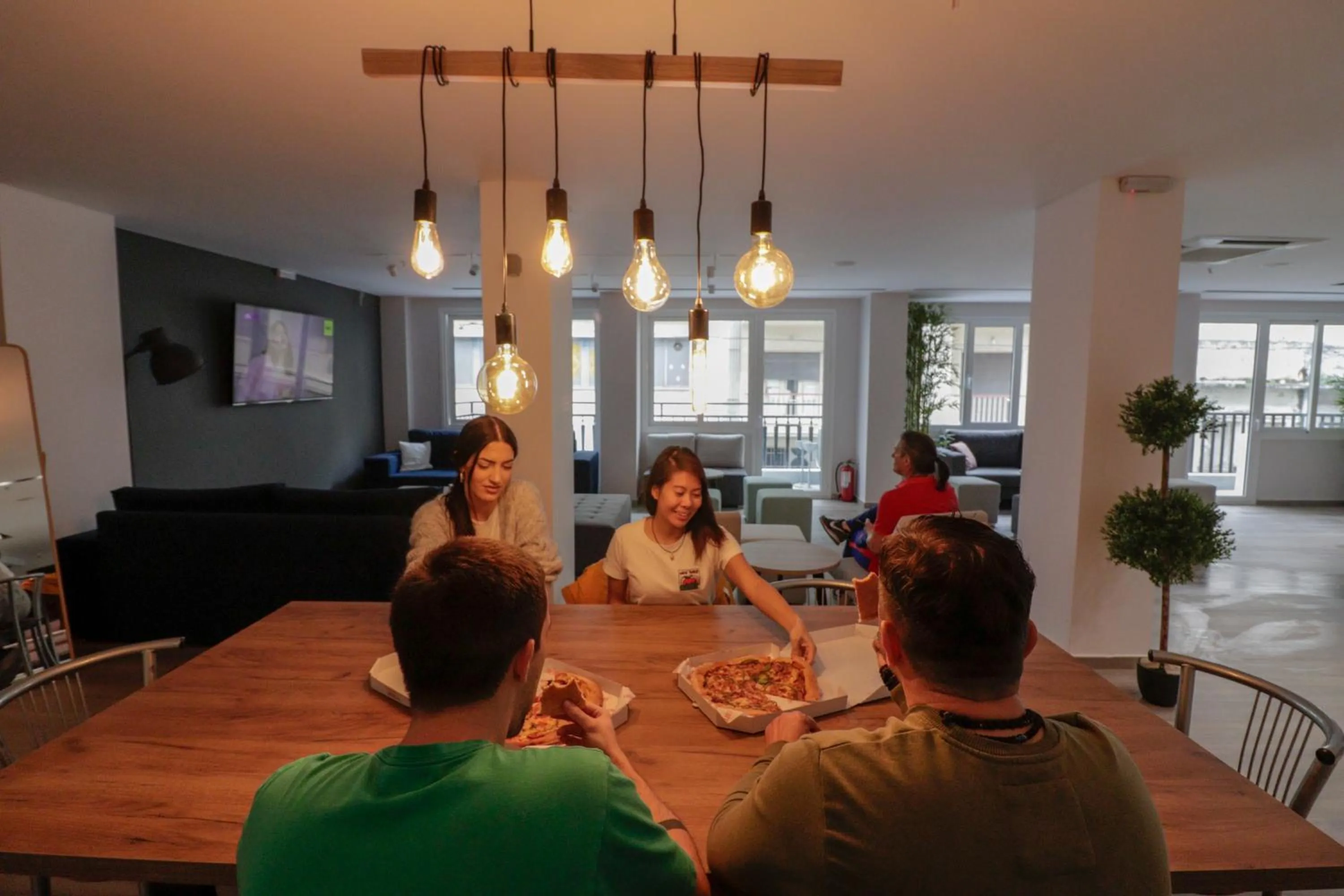 Communal lounge/ TV room in Athens Hawks