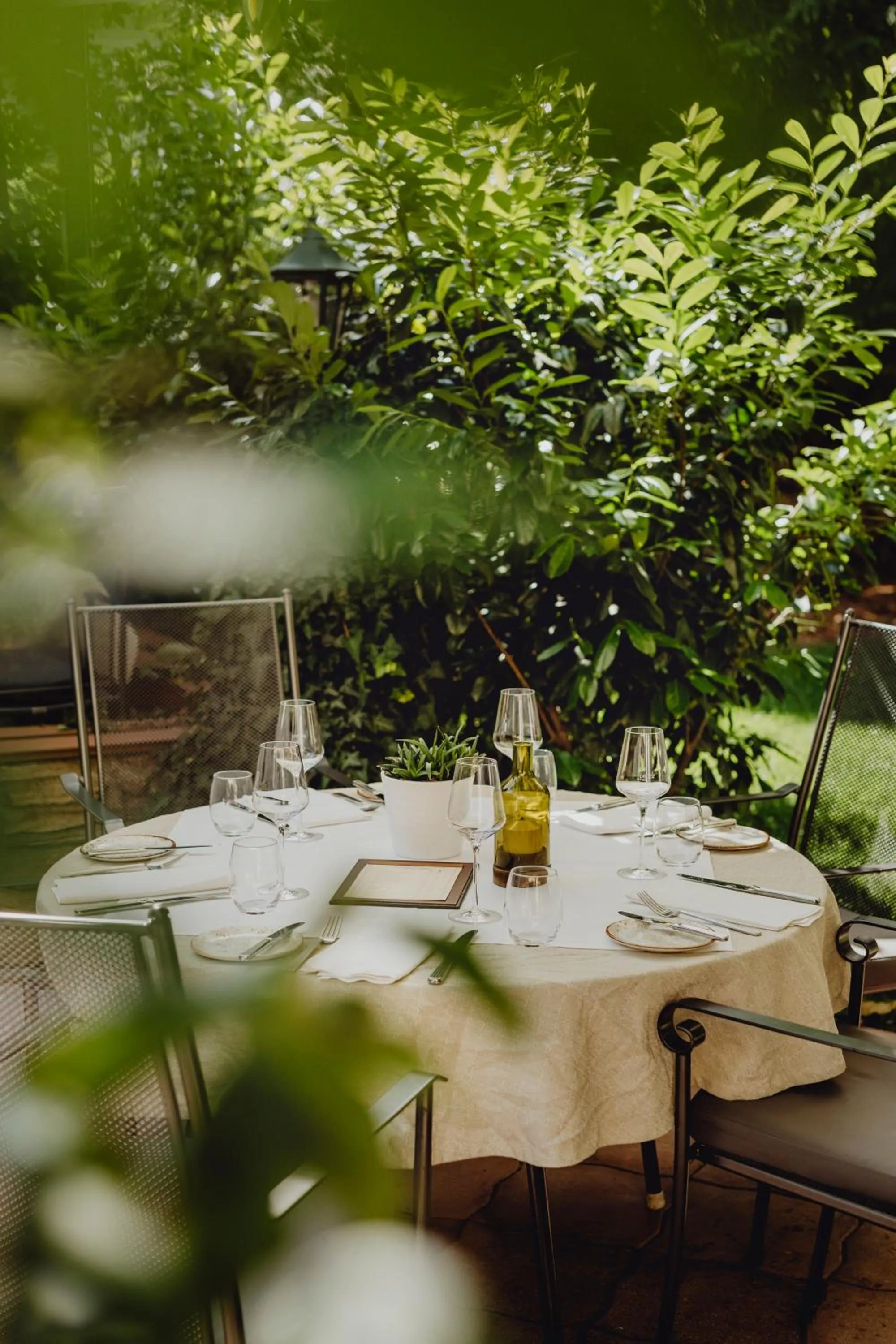 Garden view in Der Stasta