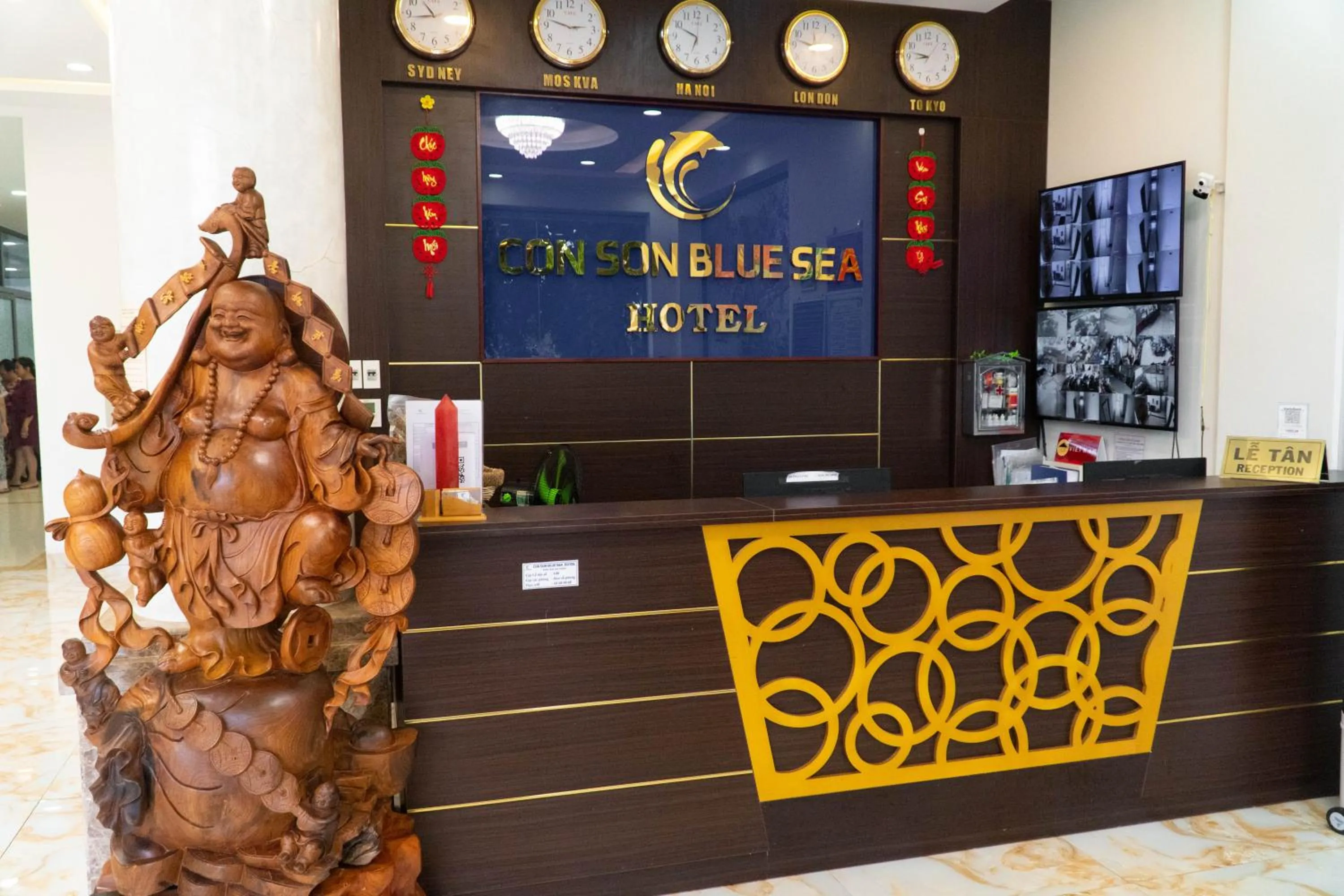 Lobby or reception in Con Son Blue Sea Hotel