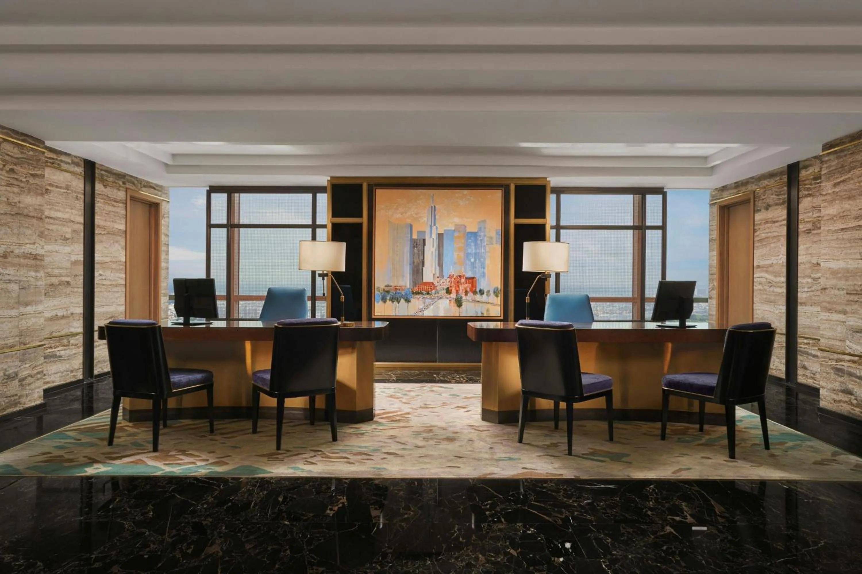 Lobby or reception in Vinpearl Landmark 81, Autograph Collection