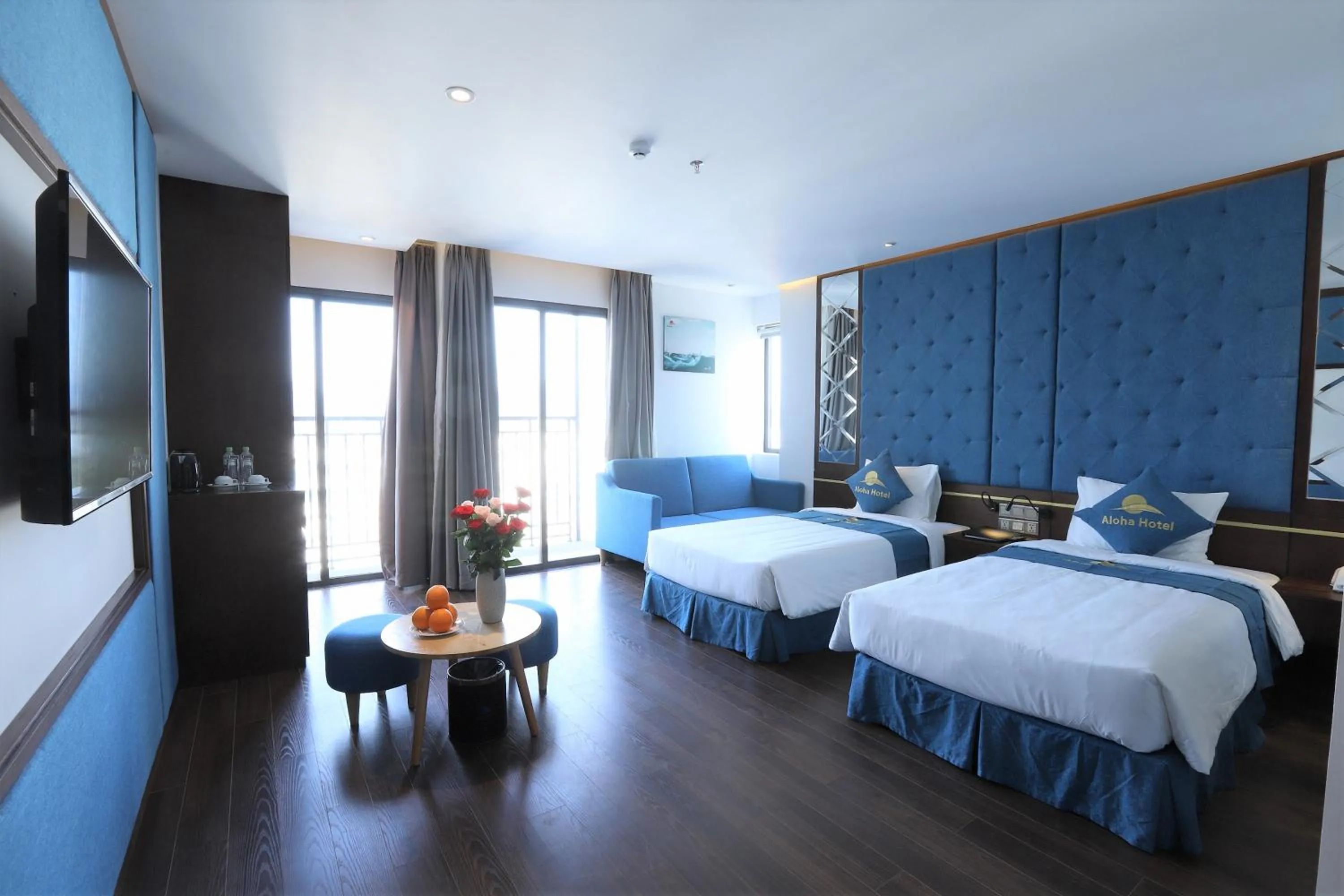 Photo of the whole room, Bed in Aloha Hotel Nha Trang
