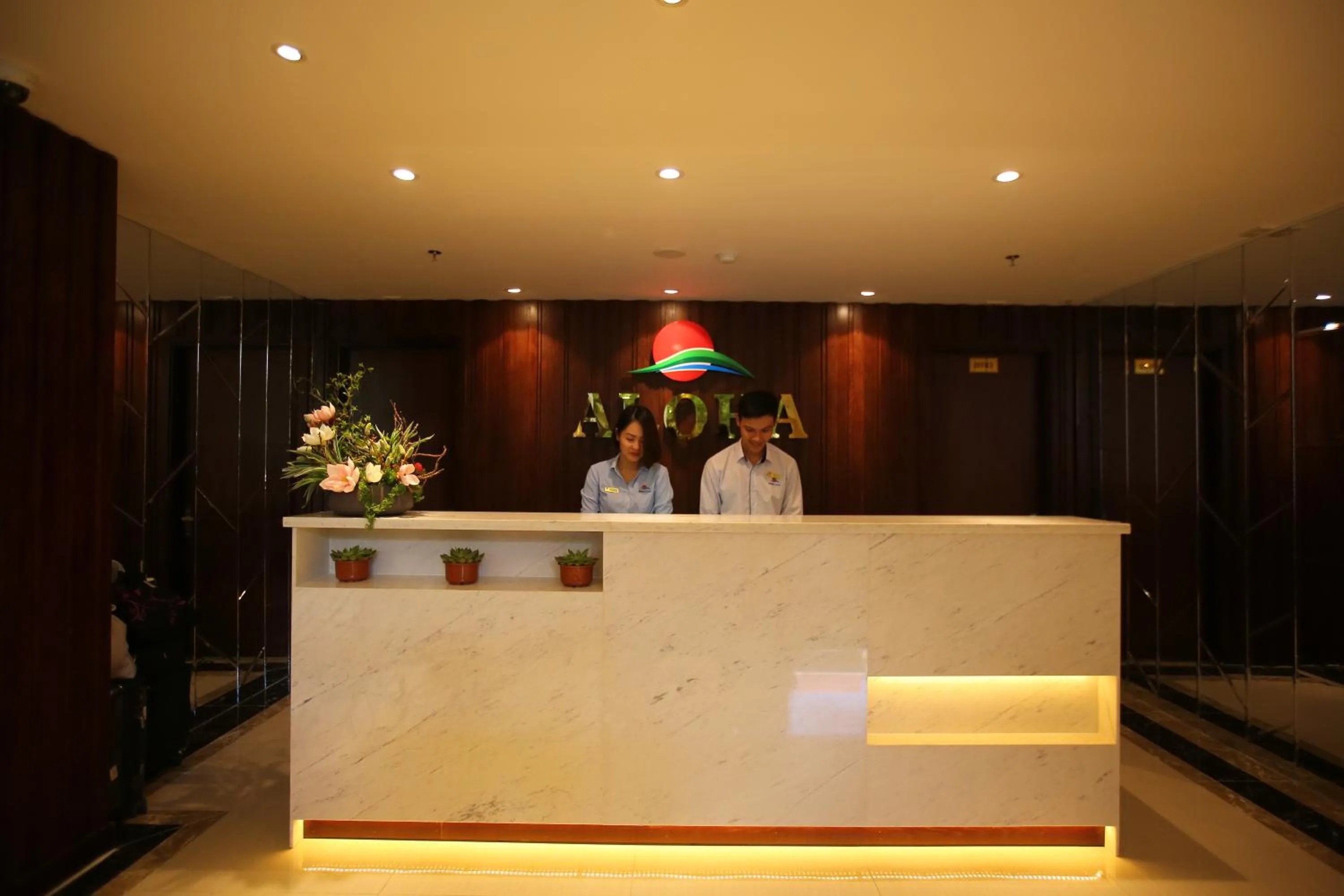 Staff in Aloha Hotel Nha Trang