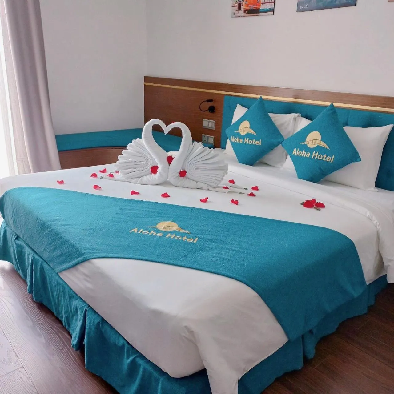 Bed in Aloha Hotel Nha Trang