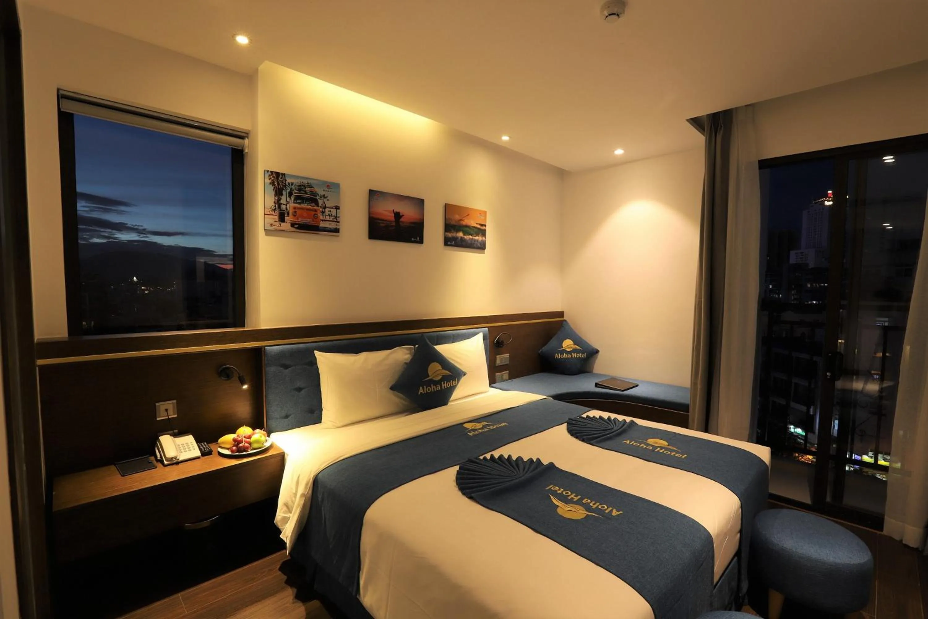 Bed in Aloha Hotel Nha Trang