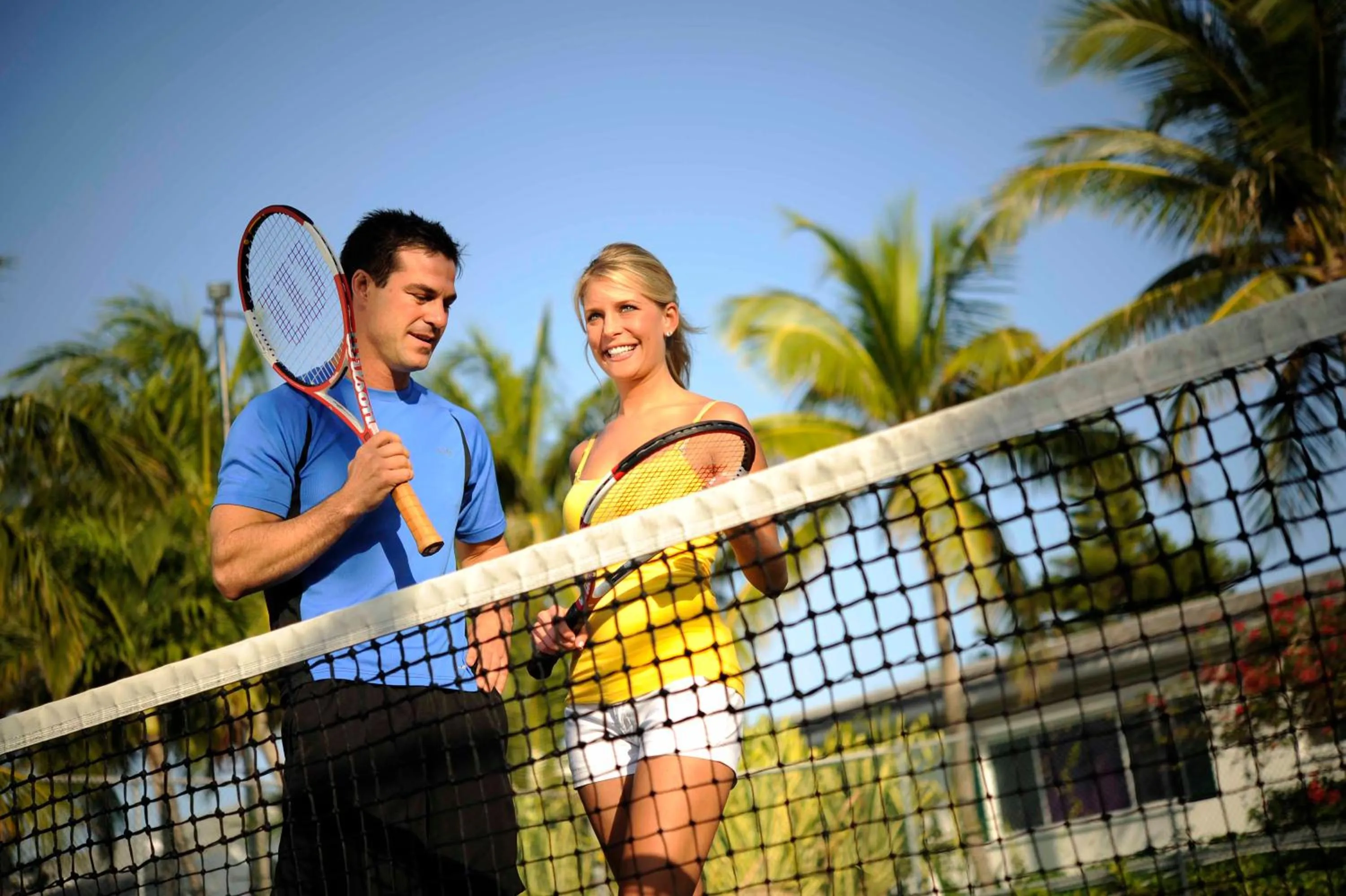Tennis court in Bay View Suites Paradise Island